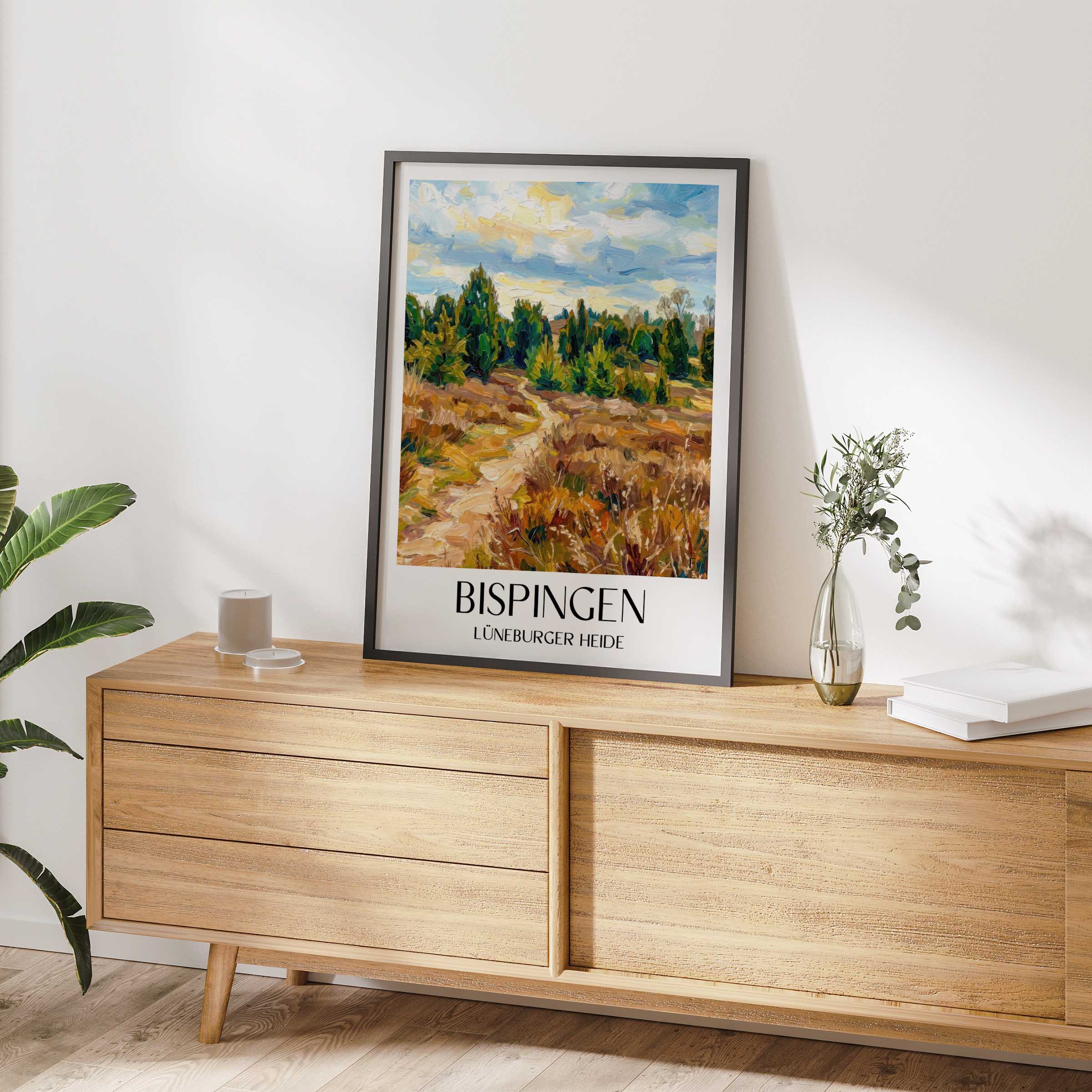 bispingen-lüneburger-heide-deutschland-poster-oil-painting-oelgemaelde