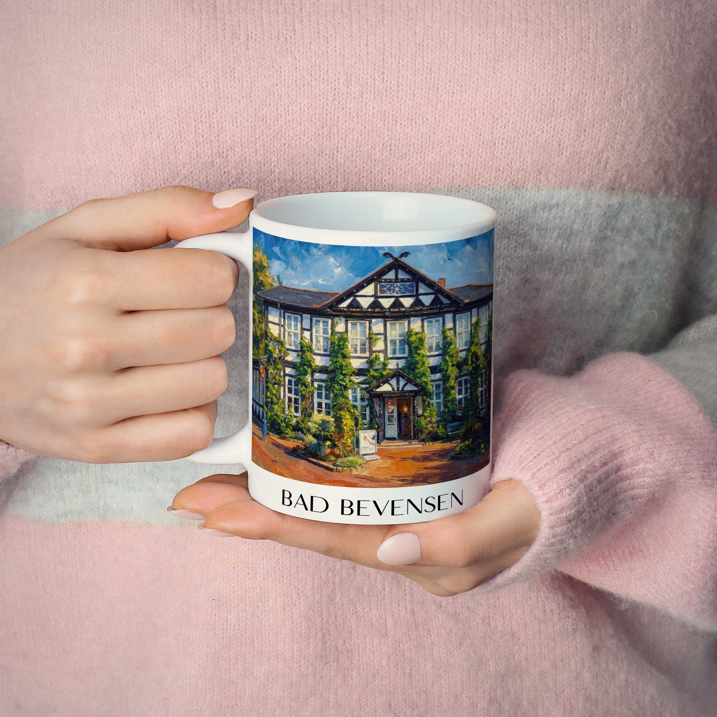 bad-bevensen-niedersachsen-deutschland-kaffeebecher-oil-painting-oelgemaelde