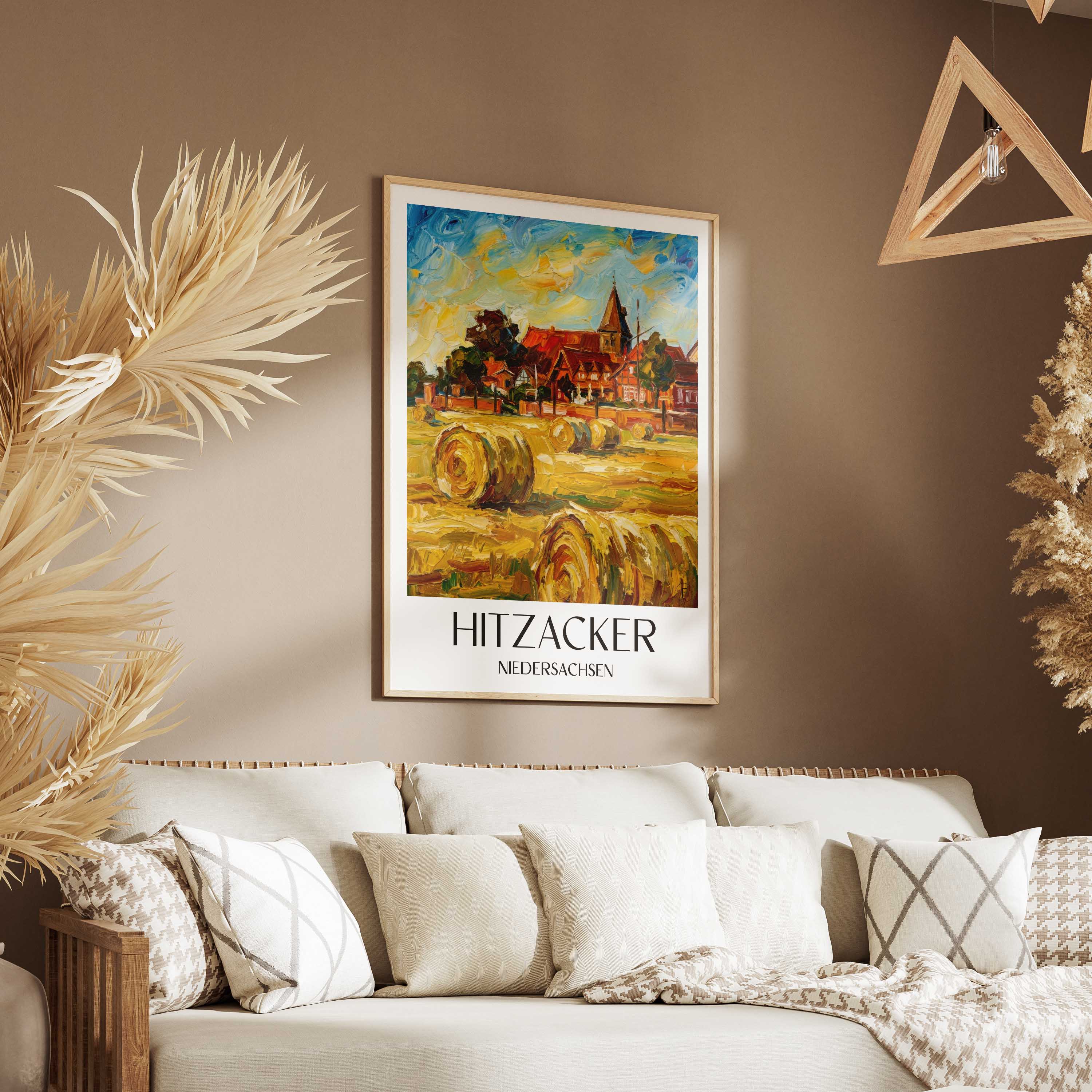 hitzacker-niedersachsen-deutschland-poster-oil-painting-oelgemaelde