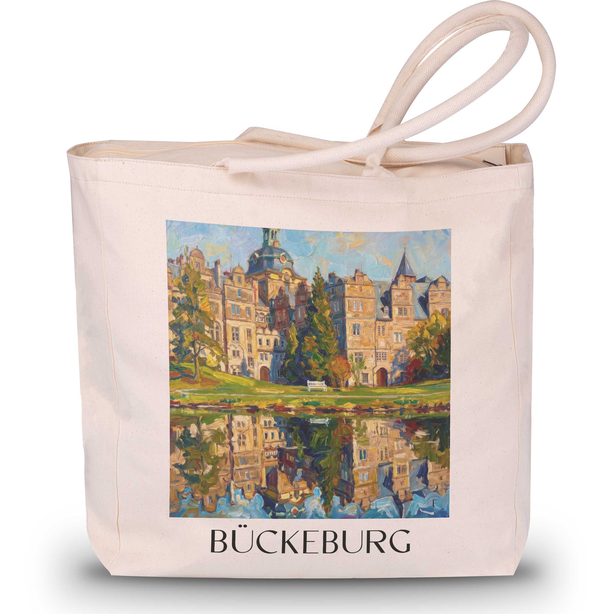 bückeburg-niedersachsen-deutschland-einkaufstasche-oil-painting-oelgemaelde