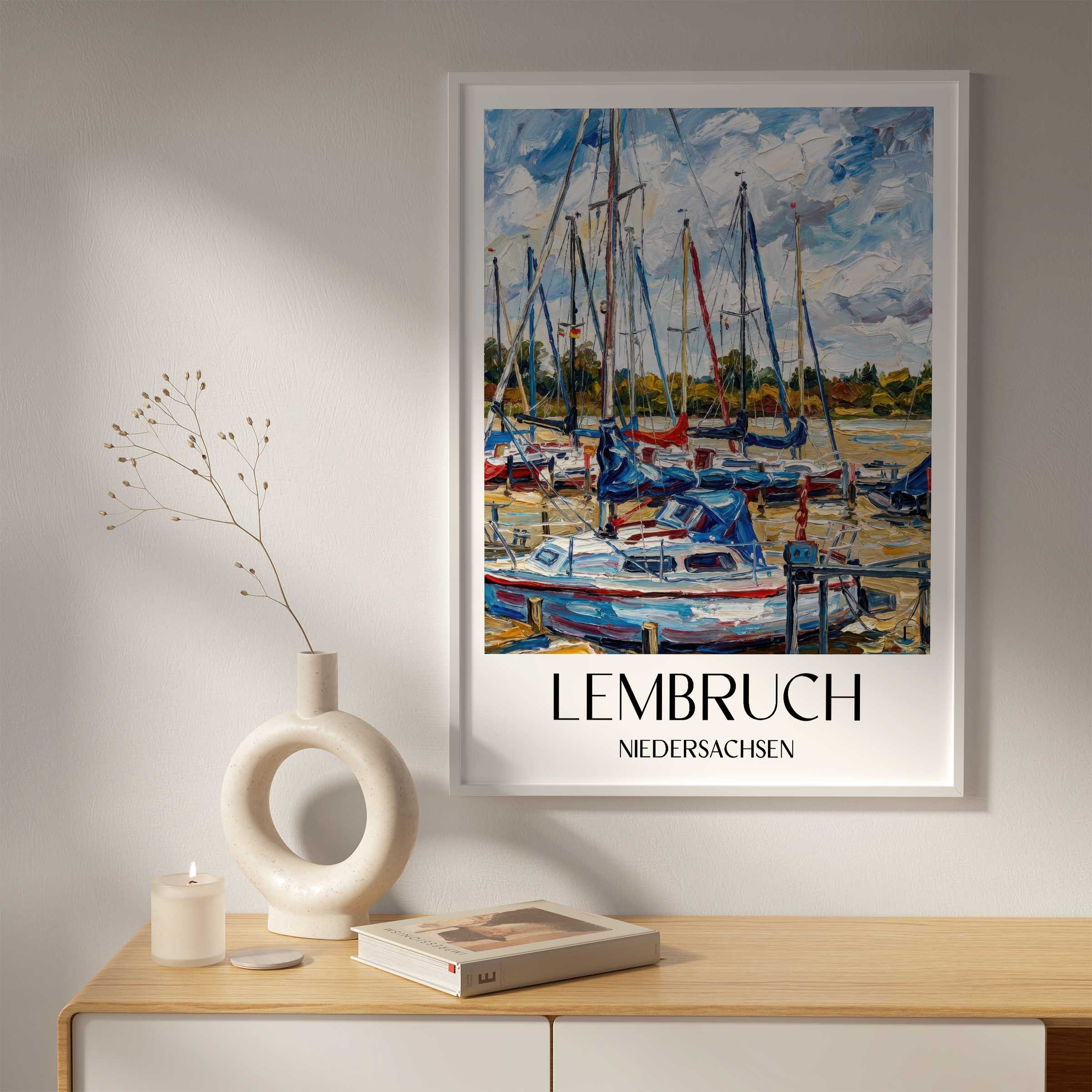 lembruch-niedersachsen-deutschland-poster-oil-painting-oelgemaelde