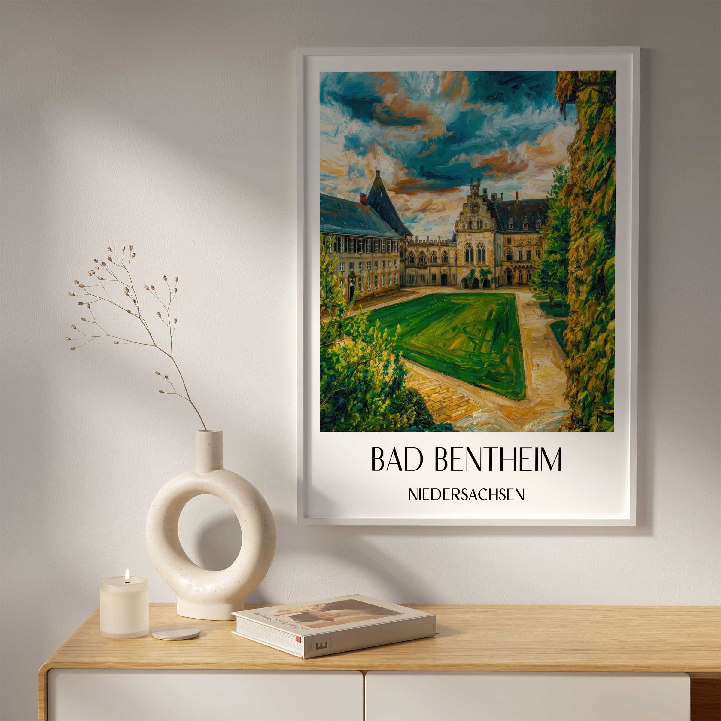 bad-bentheim-niedersachsen-deutschland-poster-oil-painting-oelgemaelde