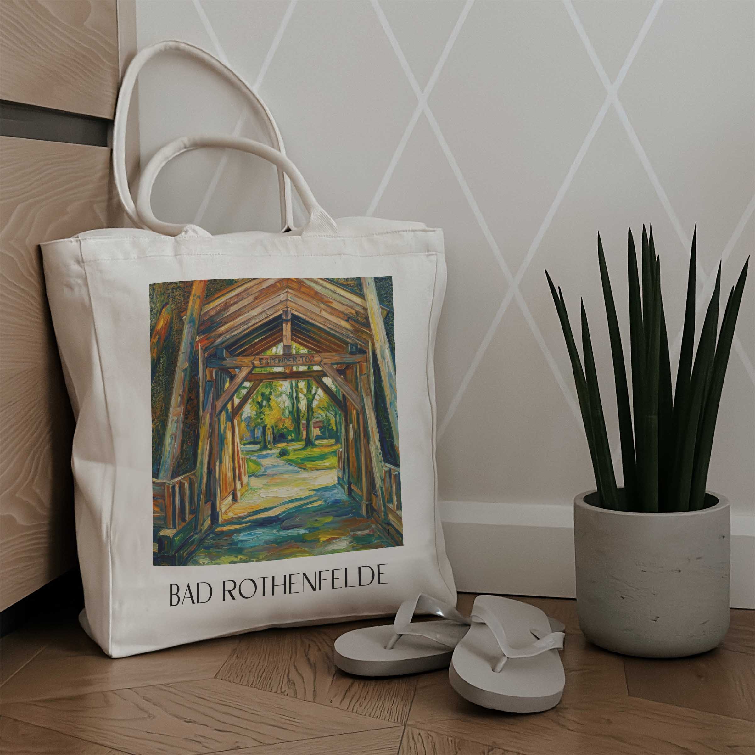 bad-rothenfelde-niedersachsen-deutschland-einkaufstasche-oil-painting-oelgemaelde
