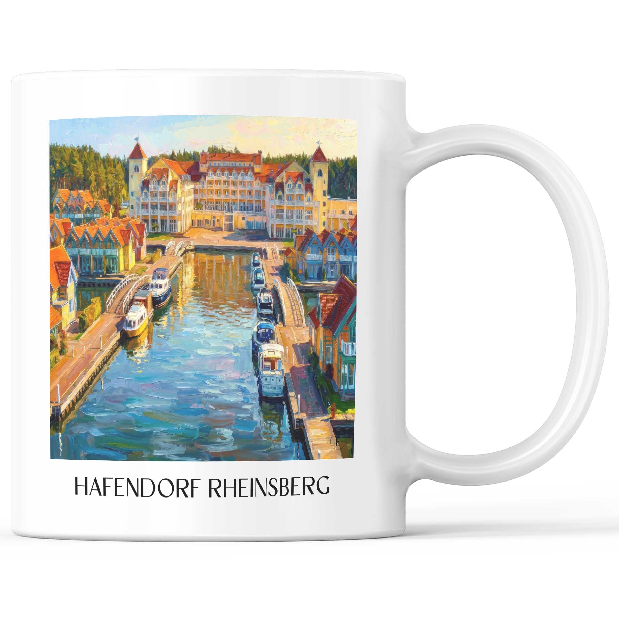 hafendorf-rheinsberg-brandenburg-deutschland-kaffeebecher-oil-painting-oelgemaelde