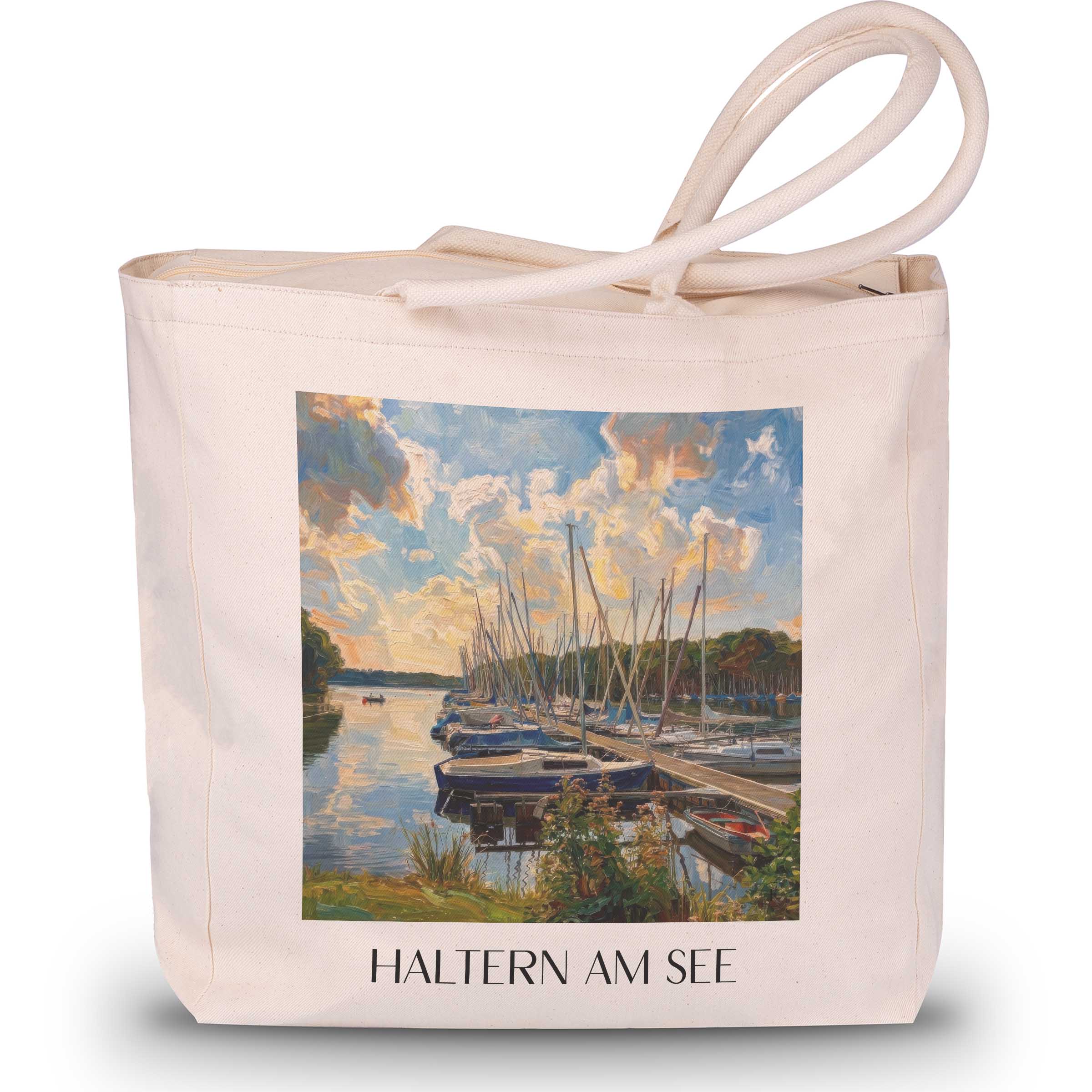 haltern-am-see-münsterland-deutschland-einkaufstasche-oil-painting-oelgemaelde