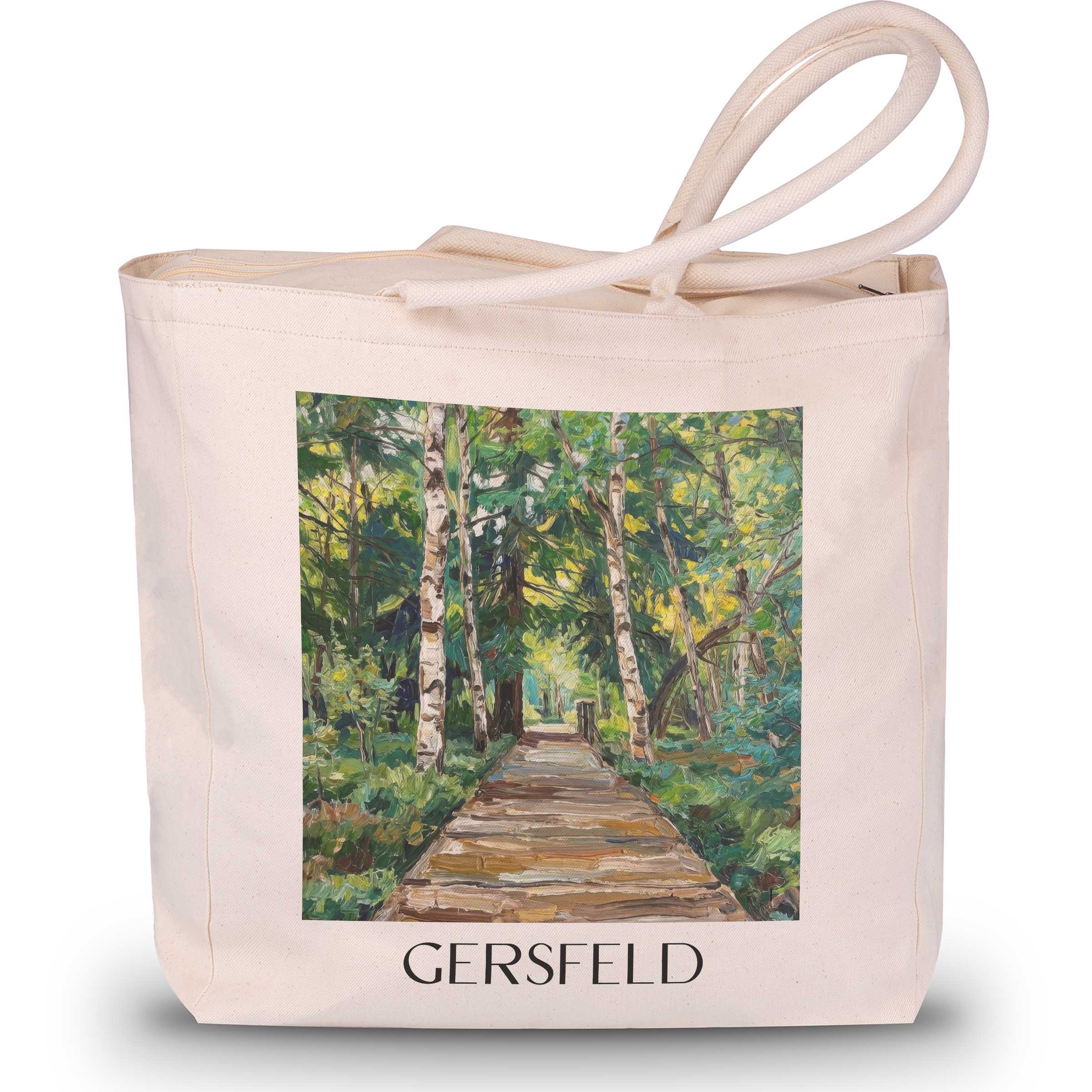 gersfeld-rhön-deutschland-einkaufstasche-oil-painting-oelgemaelde