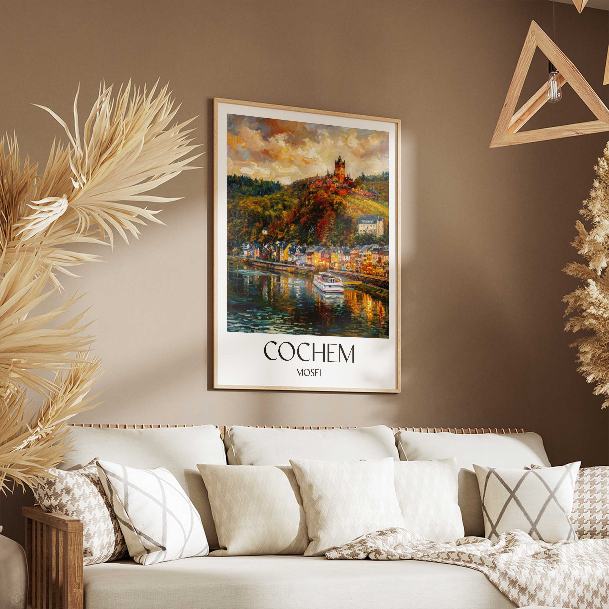 cochem-mosel-deutschland-poster-oil-painting-oelgemaelde