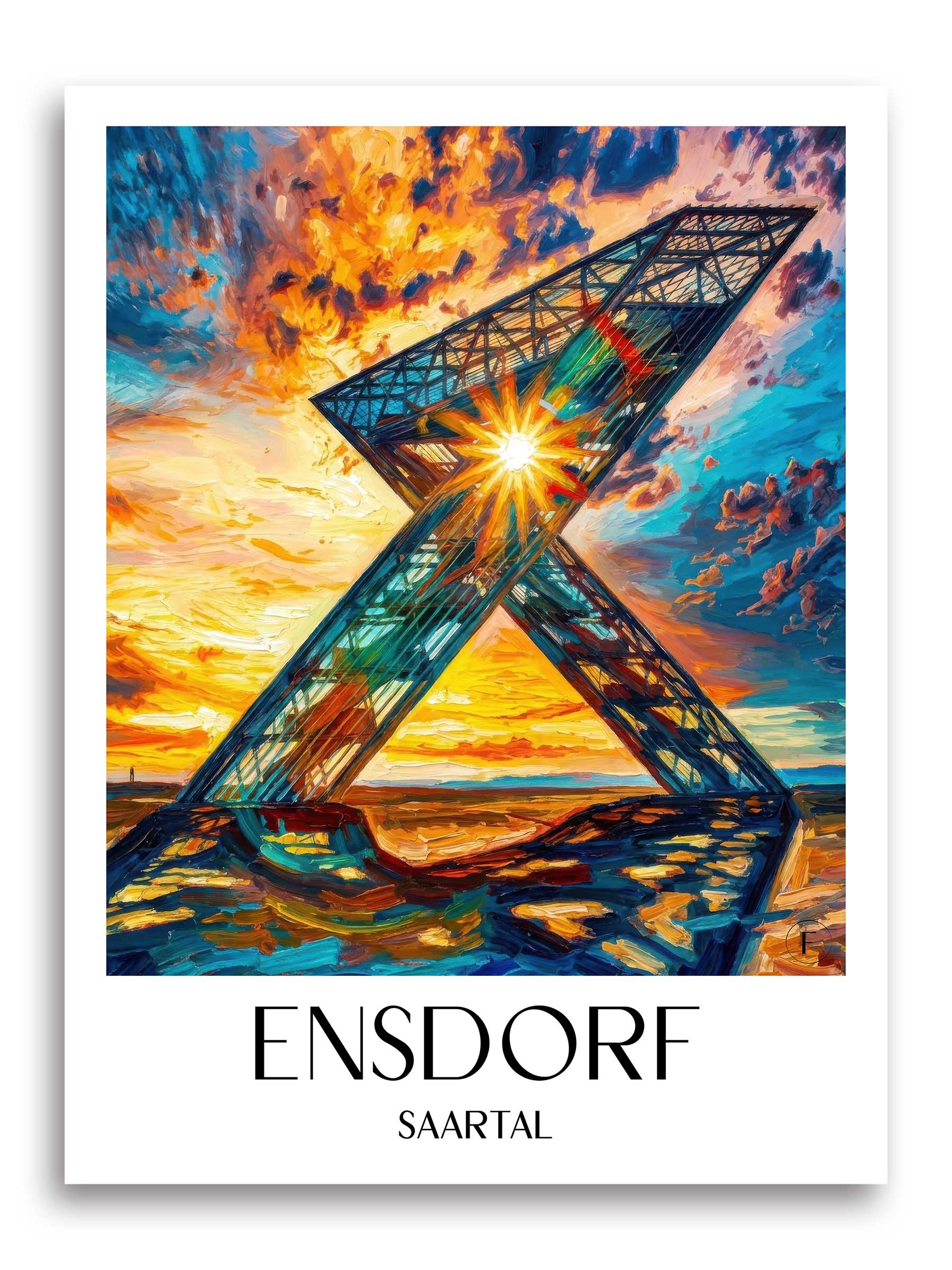 ensdorf-saartal-deutschland-poster-oil-painting-oelgemaelde