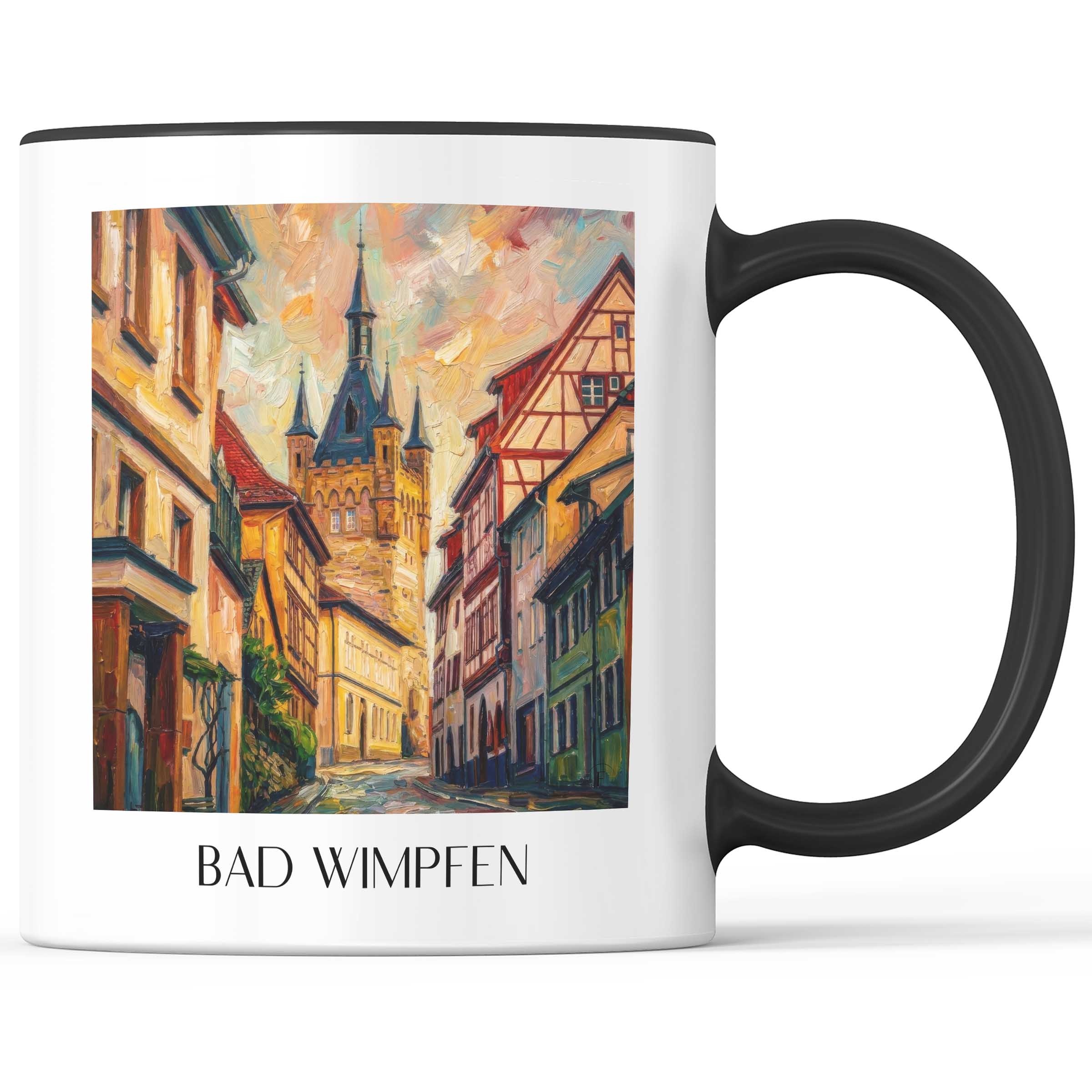 bad-wimpfen-neckartal-deutschland-kaffeebecher-oil-painting-oelgemaelde