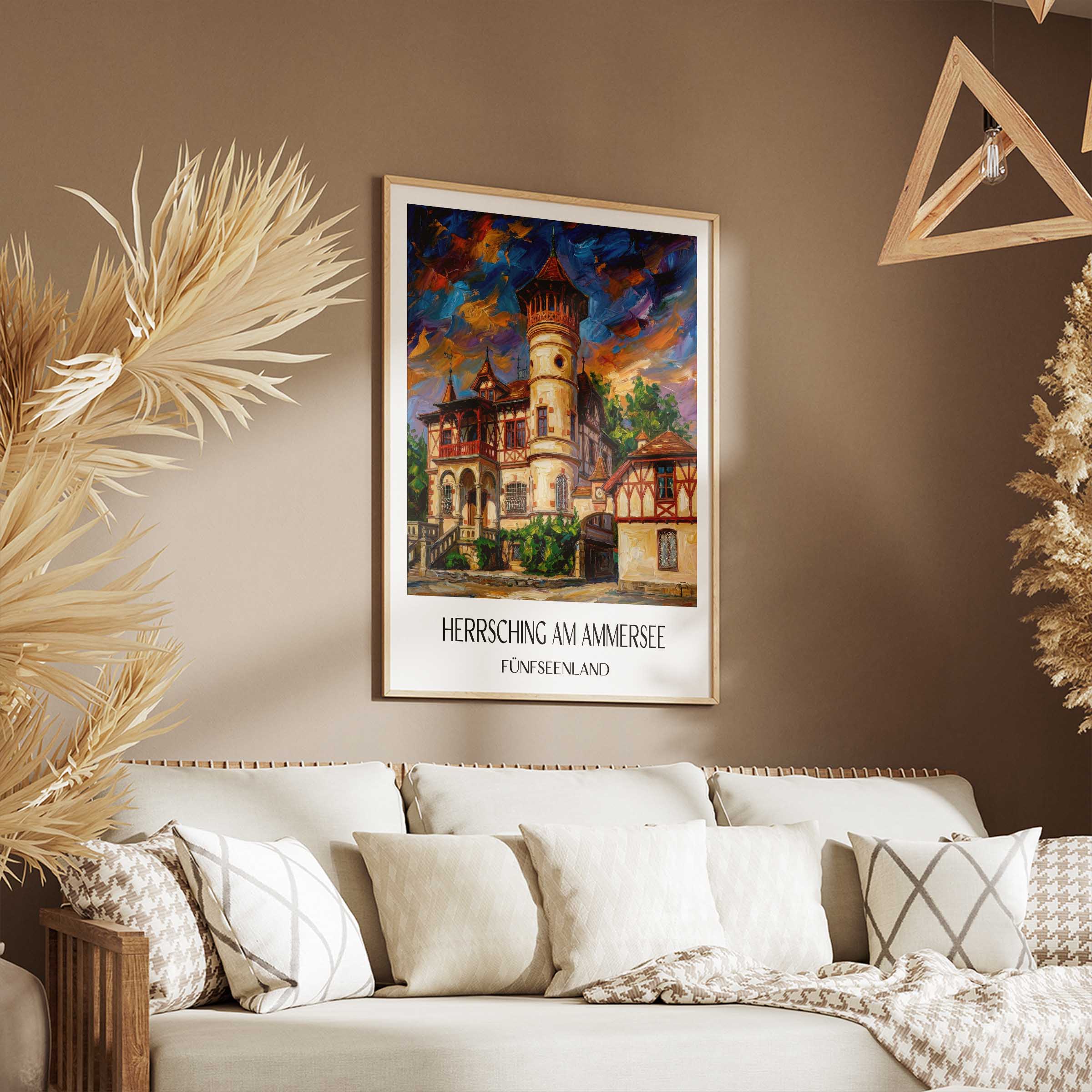 herrsching-am-ammersee-fünfseenland-deutschland-poster-oil-painting-oelgemaelde