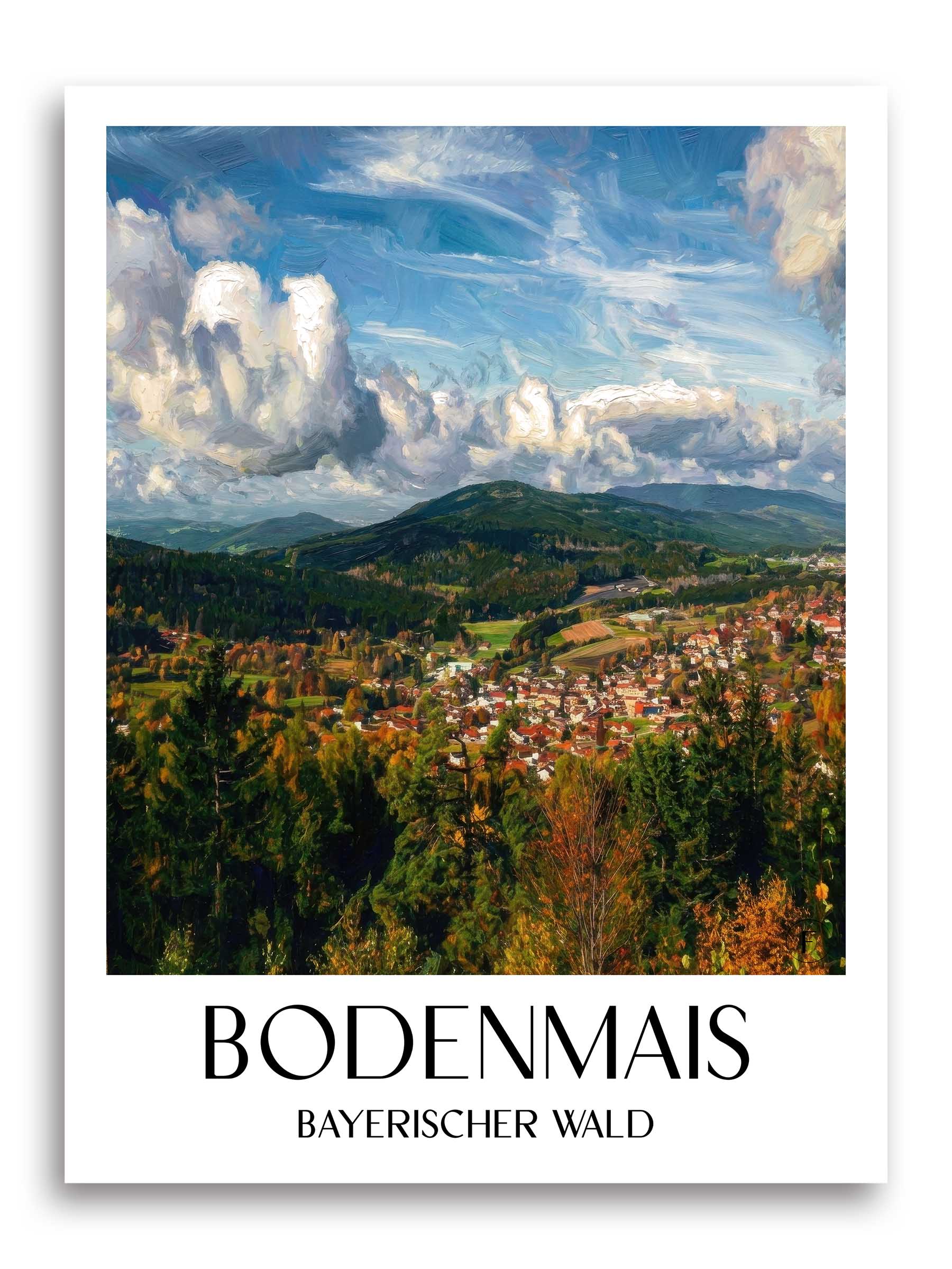 bodenmais-bayerischer-wald-deutschland-poster-oil-painting-oelgemaelde