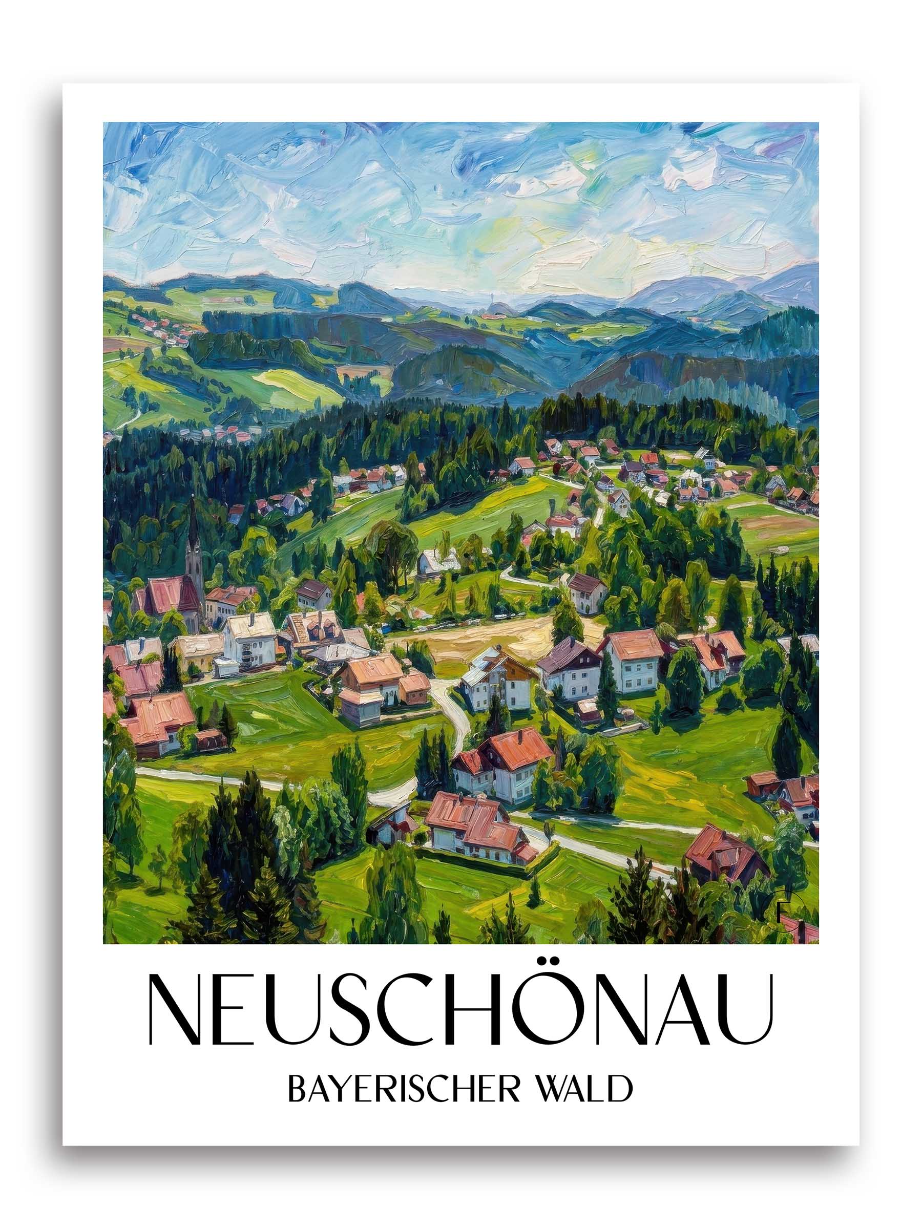 neuschönau-bayerischer-wald-deutschland-poster-oil-painting-oelgemaelde