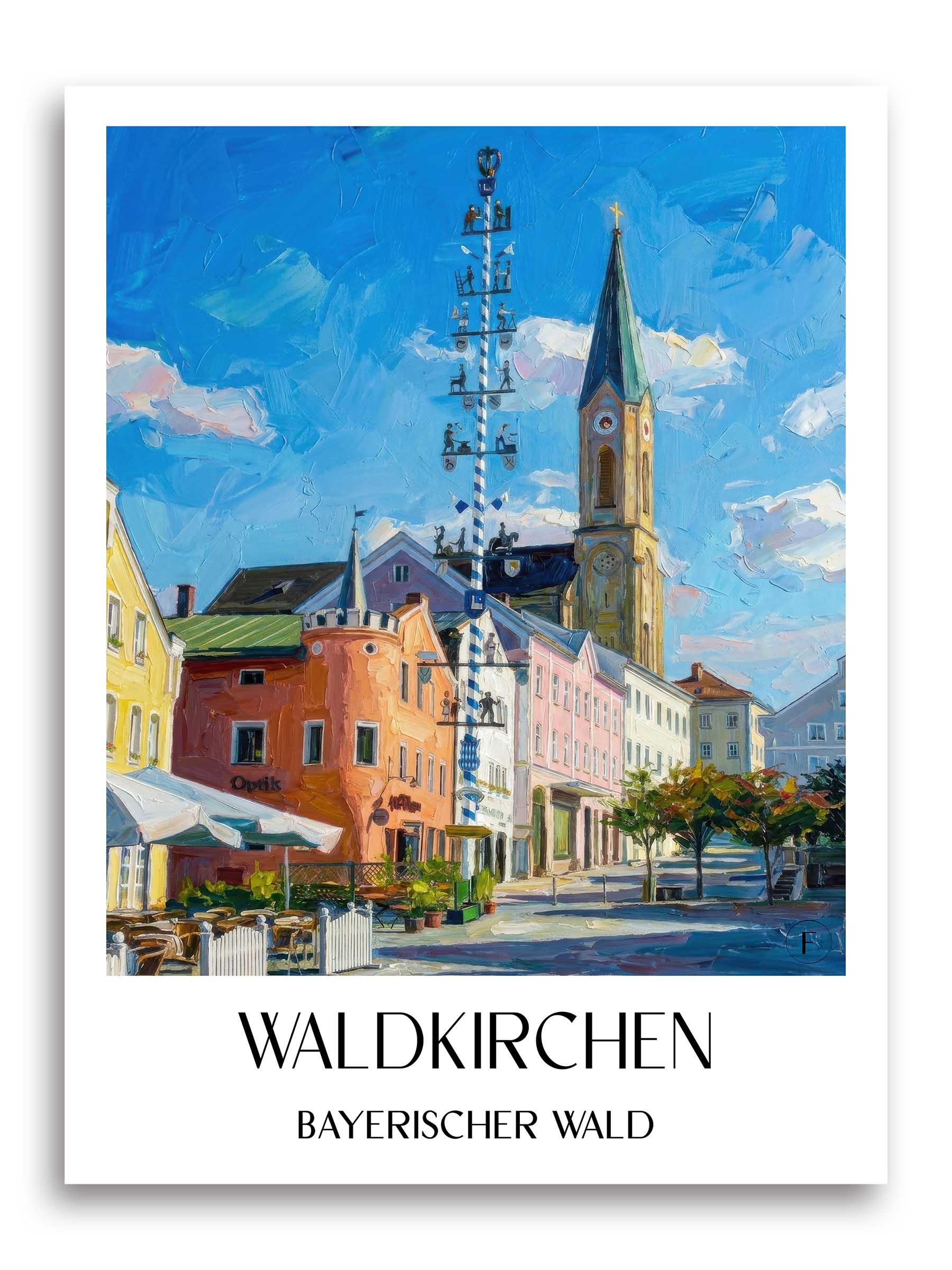 waldkirchen-bayerischer-wald-deutschland-poster-oil-painting-oelgemaelde