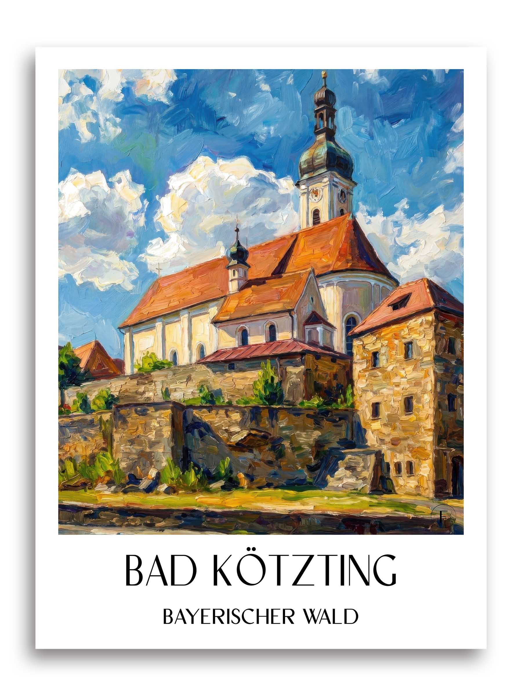 bad-kötzting-bayerischer-wald-deutschland-poster-oil-painting-oelgemaelde