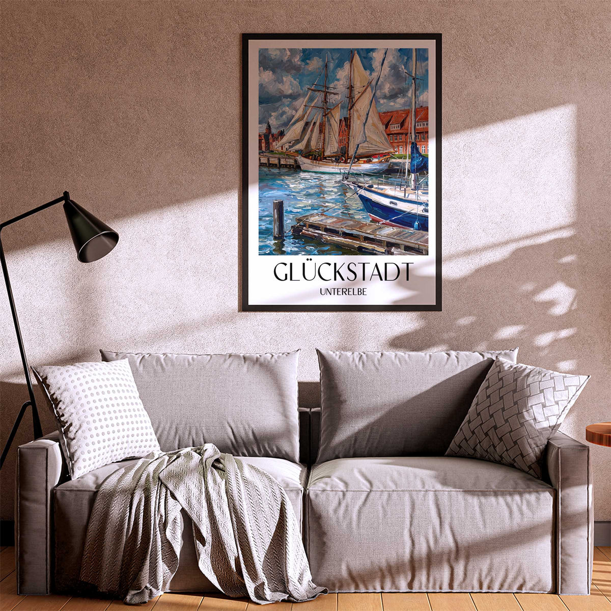 glückstadt-unterelbe-deutschland-poster-oil-painting-oelgemaelde