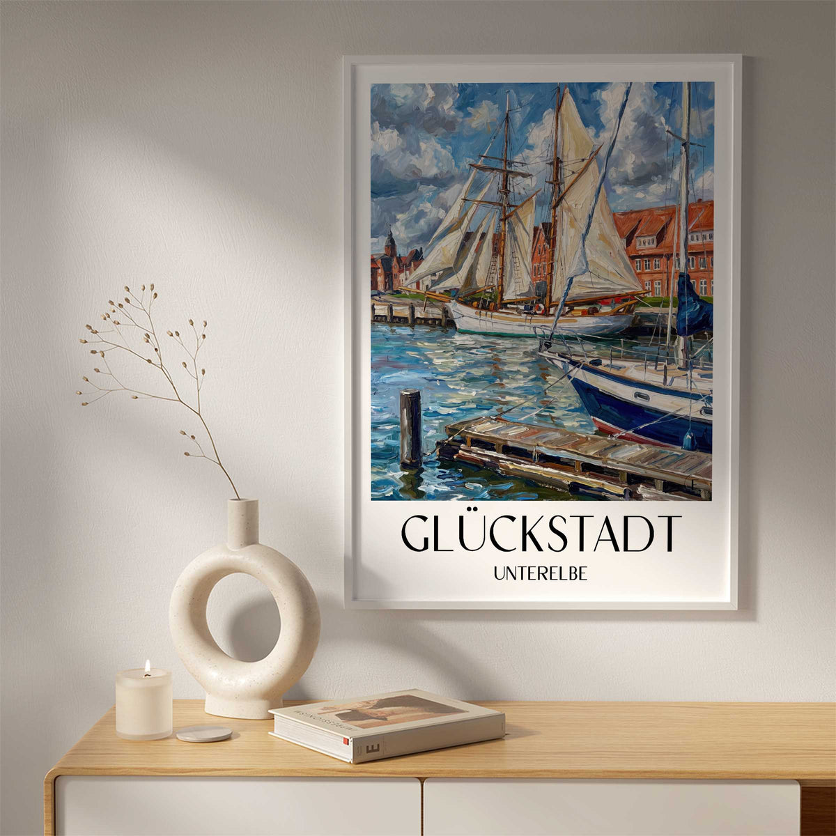 glückstadt-unterelbe-deutschland-poster-oil-painting-oelgemaelde