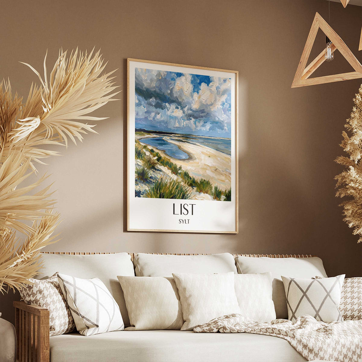 list-sylt-deutschland-poster-oil-painting-oelgemaelde