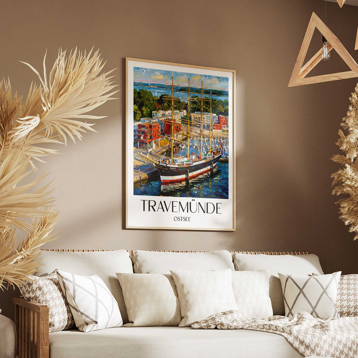 travemünde-ostsee-deutschland-poster-oil-painting-oelgemaelde