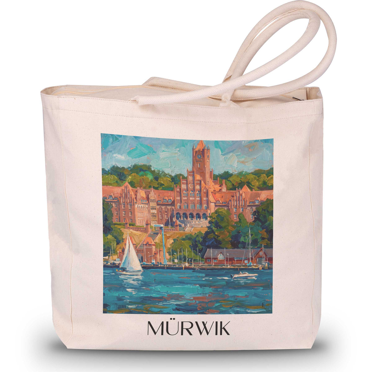 mürwik-schleswig-holstein-deutschland-einkaufstasche-oil-painting-oelgemaelde