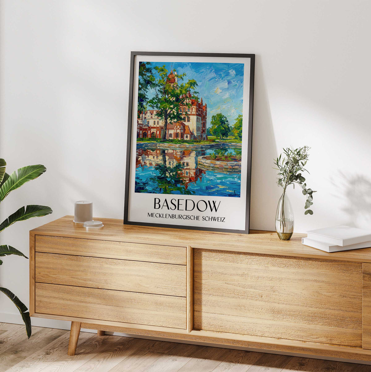 basedow-mecklenburgische-schweiz-deutschland-poster-oil-painting-oelgemaelde