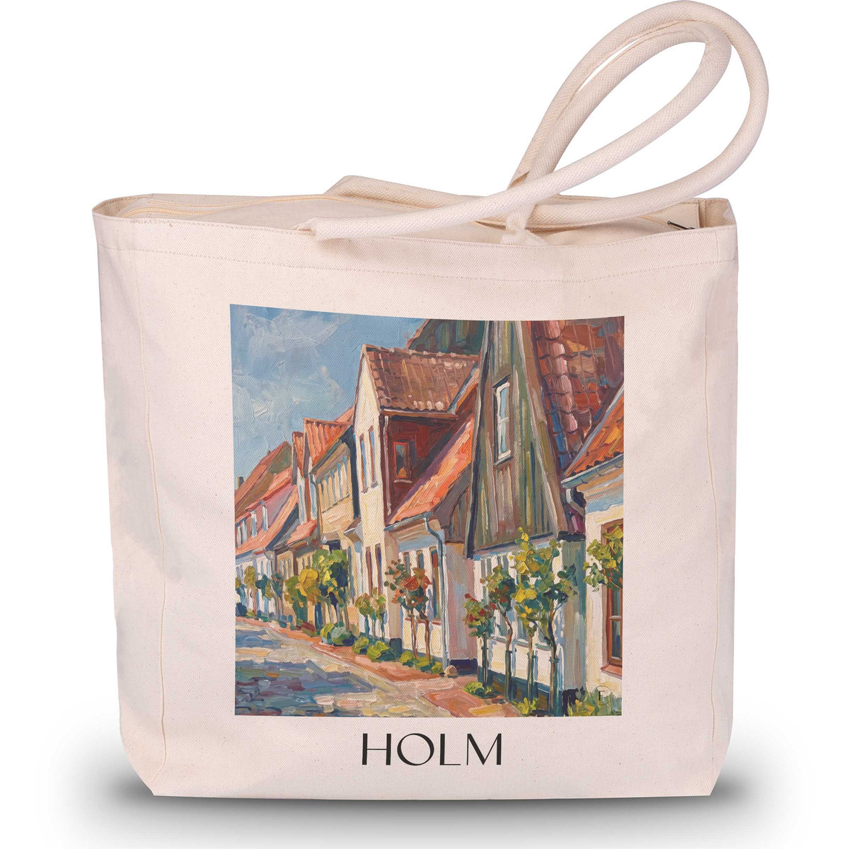 holm-holstein-deutschland-einkaufstasche-oil-painting-oelgemaelde