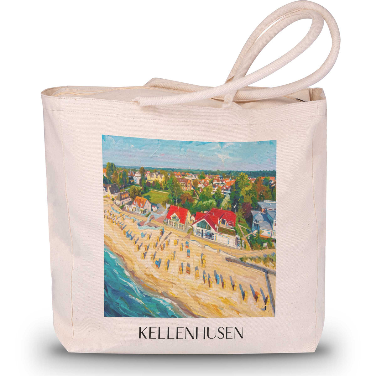 kellenhusen-ostsee-deutschland-einkaufstasche-oil-painting-oelgemaelde