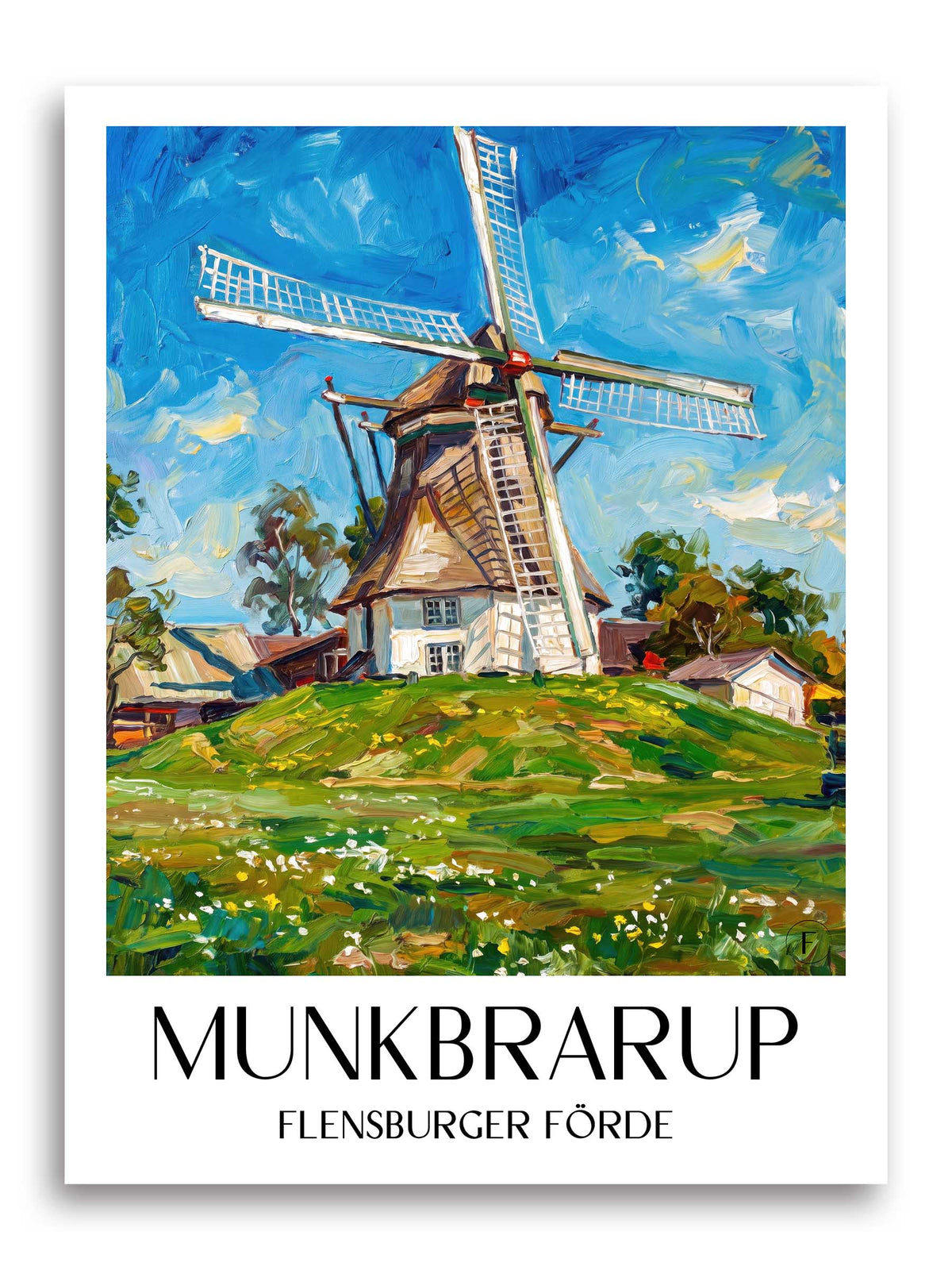 munkbrarup-flensburger-förde-deutschland-poster-oil-painting-oelgemaelde
