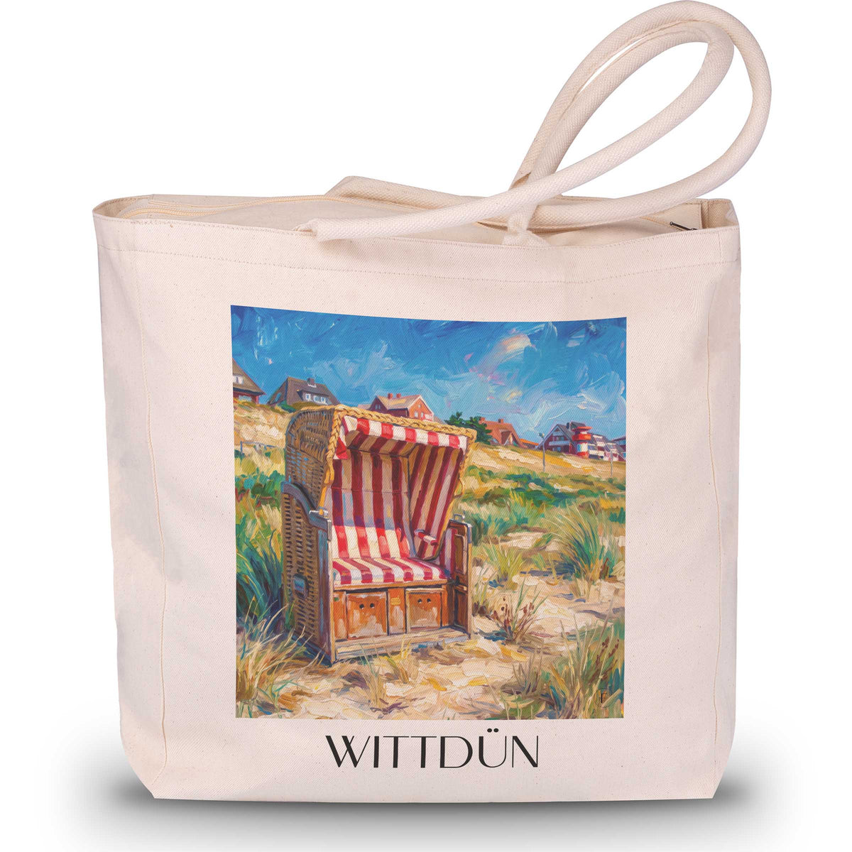 wittdün-amrum-deutschland-einkaufstasche-oil-painting-oelgemaelde