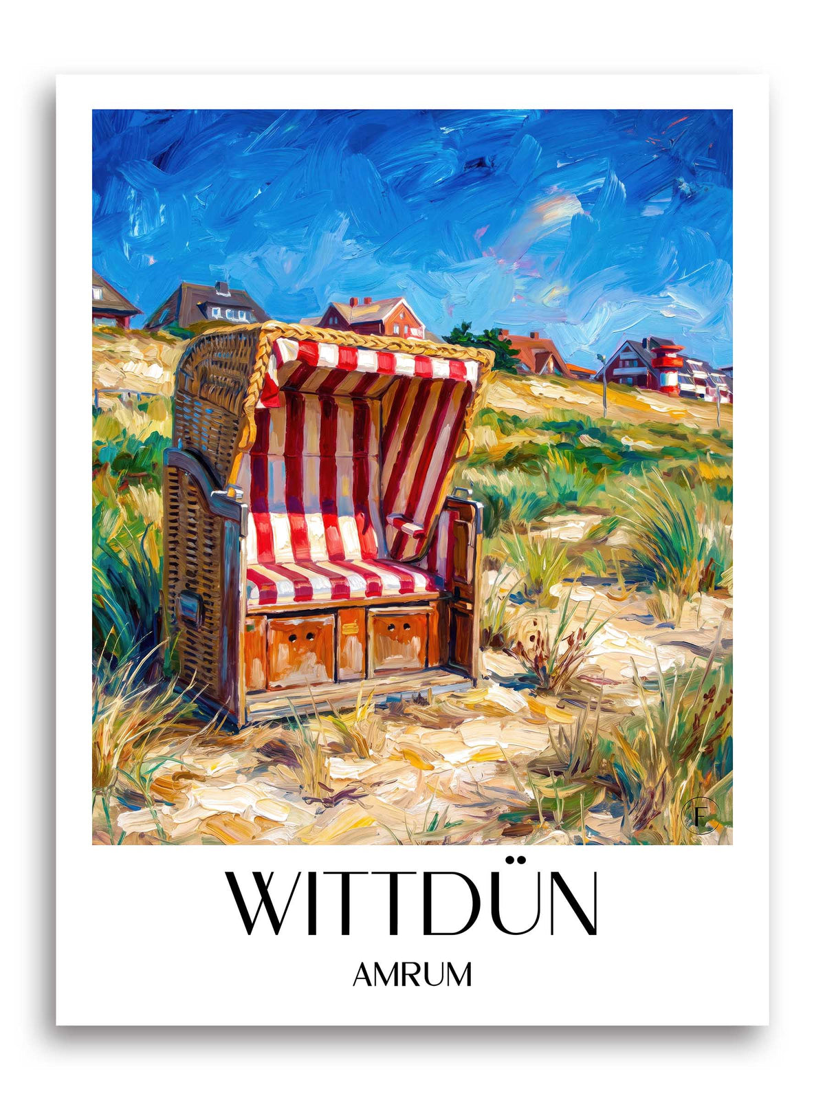 wittdün-amrum-deutschland-poster-oil-painting-oelgemaelde