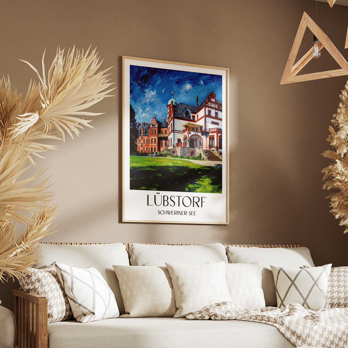 lübstorf-schweriner-see-deutschland-poster-oil-painting-oelgemaelde