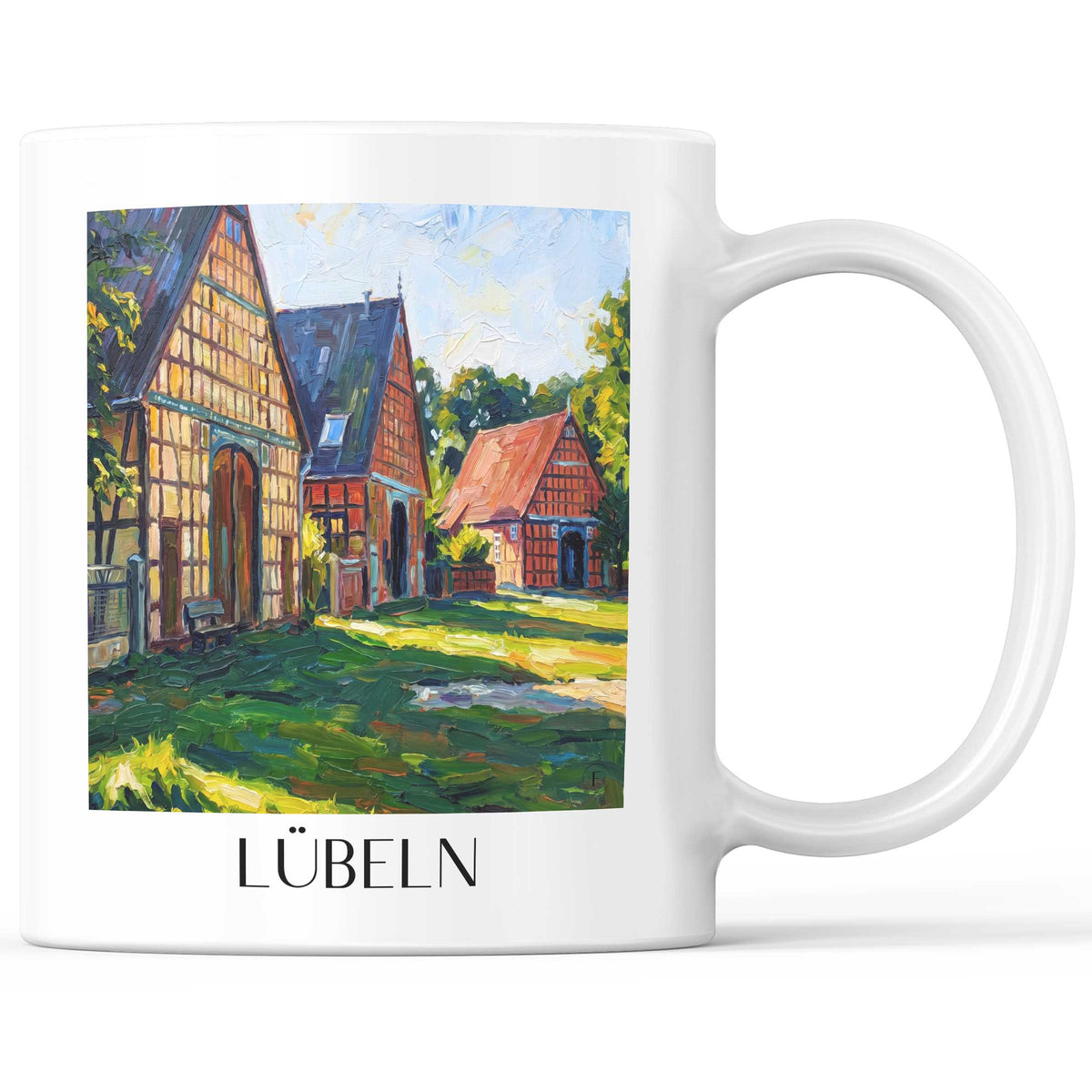 lübeln-wendland-deutschland-kaffeebecher-oil-painting-oelgemaelde