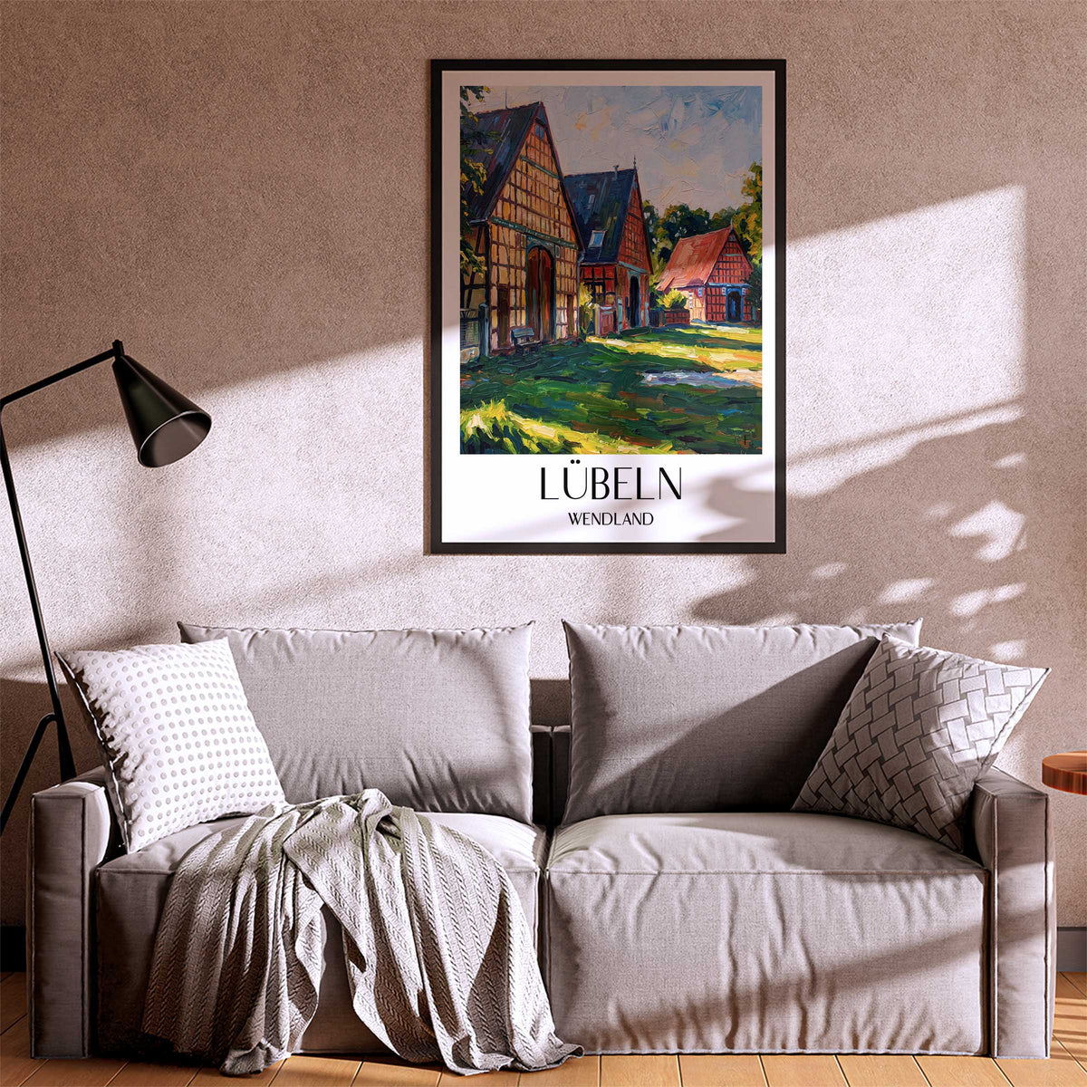 lübeln-wendland-deutschland-poster-oil-painting-oelgemaelde