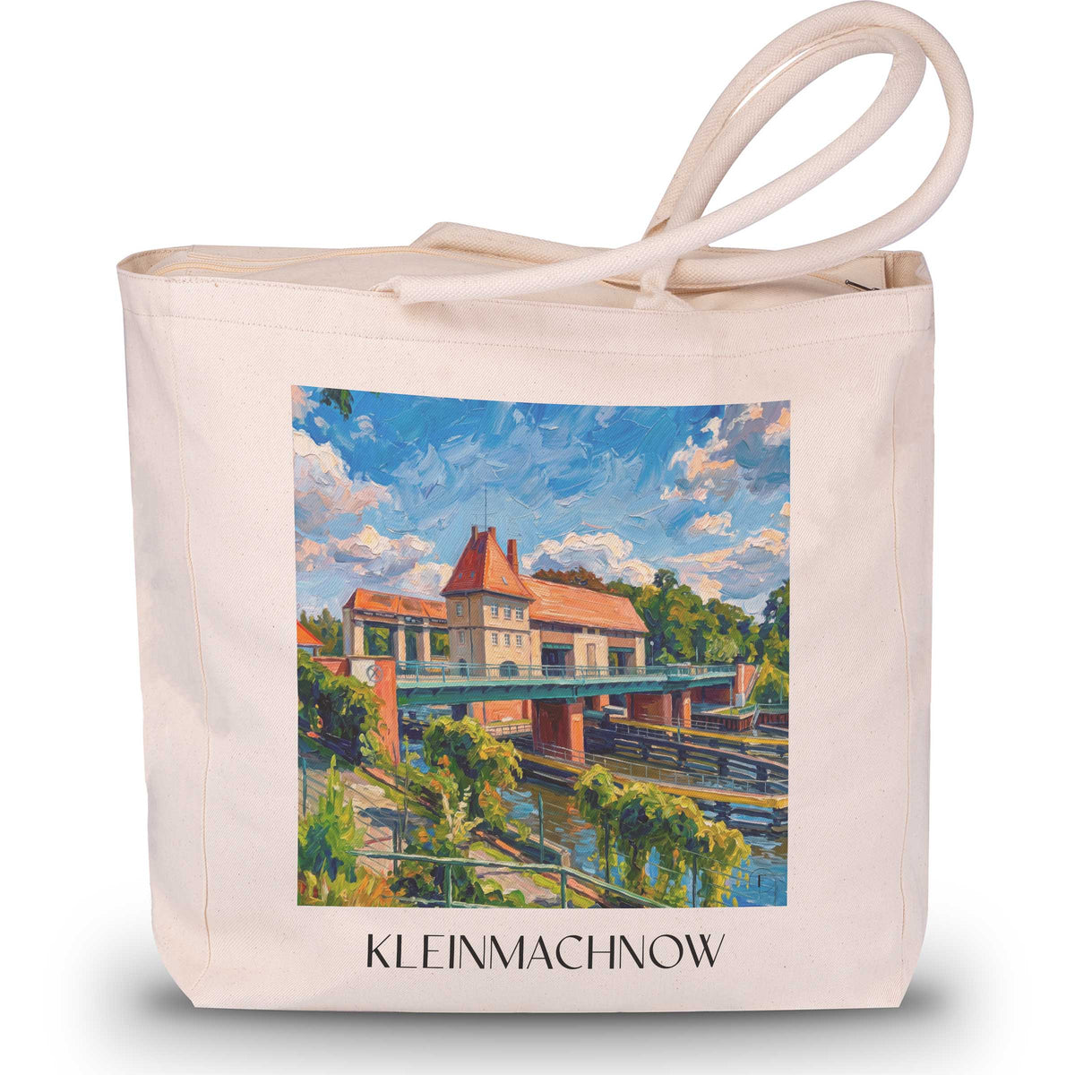 kleinmachnow-brandenburg-deutschland-einkaufstasche-oil-painting-oelgemaelde