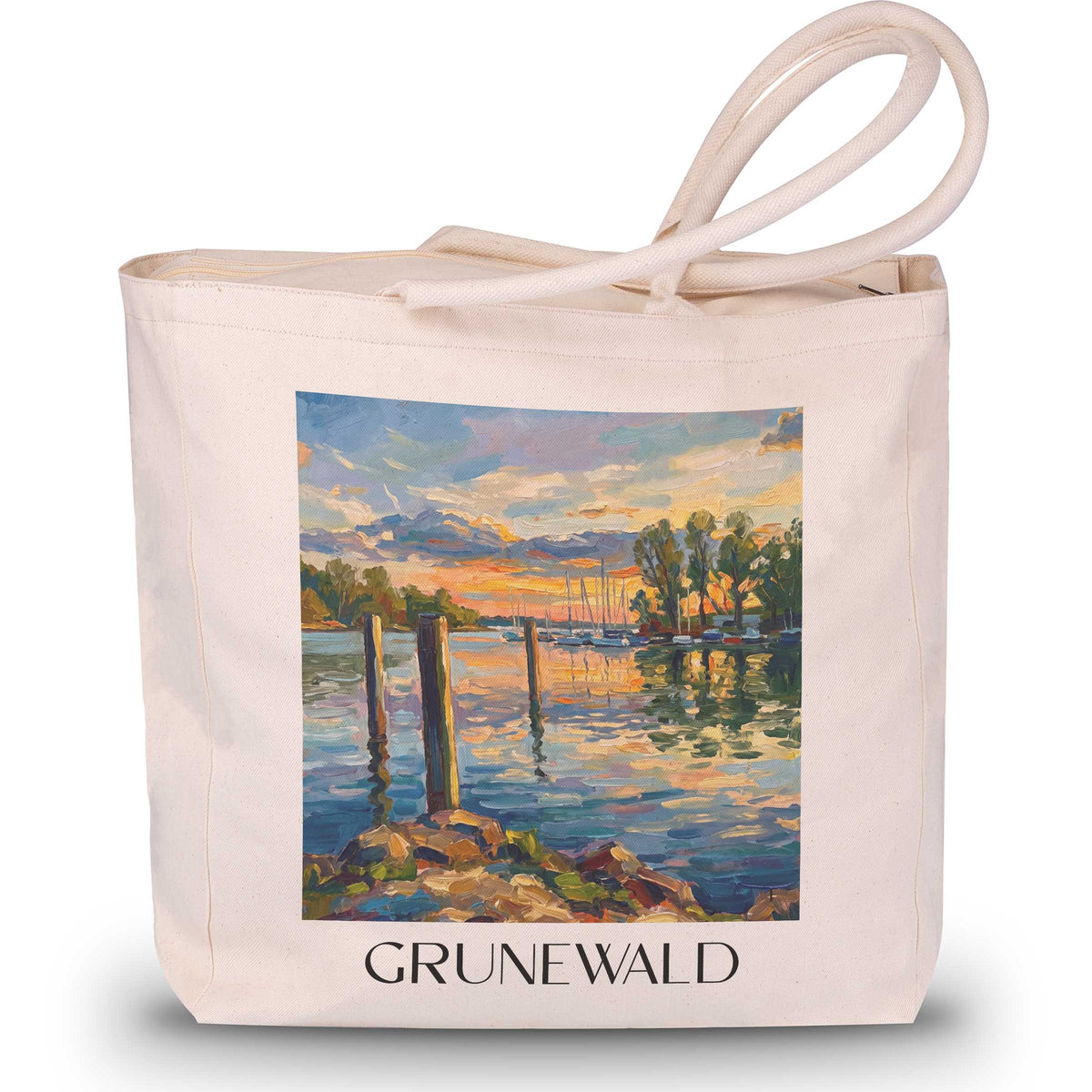 grunewald-berlin-deutschland-einkaufstasche-oil-painting-oelgemaelde