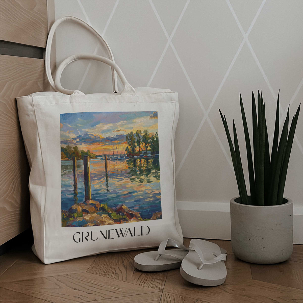 grunewald-berlin-deutschland-einkaufstasche-oil-painting-oelgemaelde
