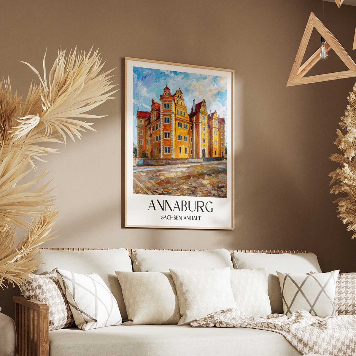 annaburg-sachsen-anhalt-deutschland-poster-oil-painting-oelgemaelde