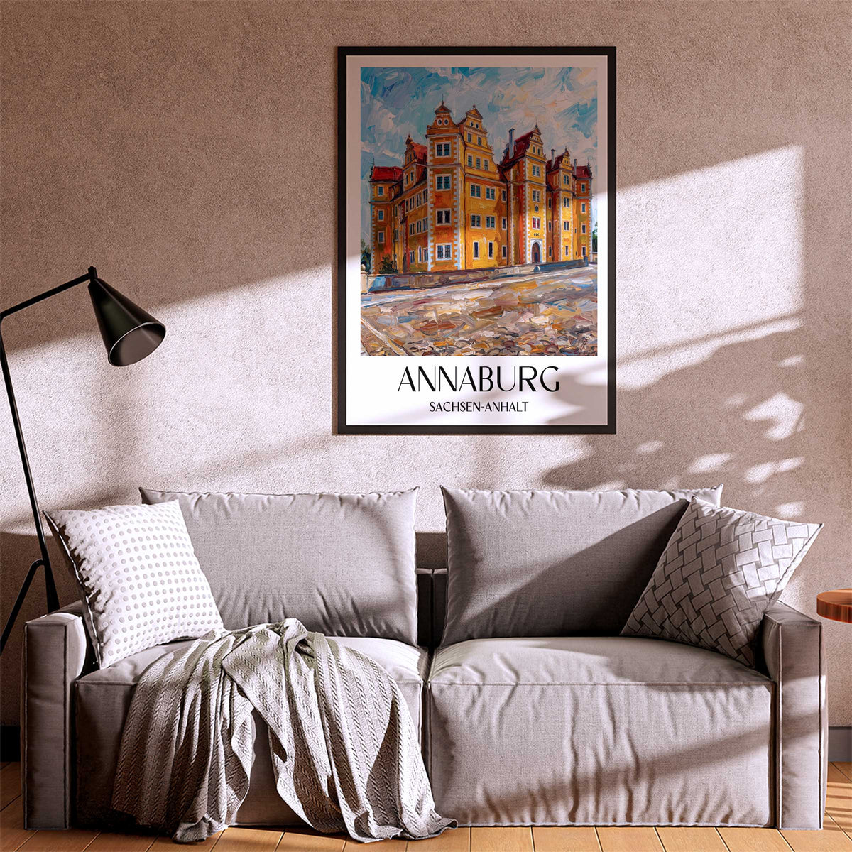 annaburg-sachsen-anhalt-deutschland-poster-oil-painting-oelgemaelde