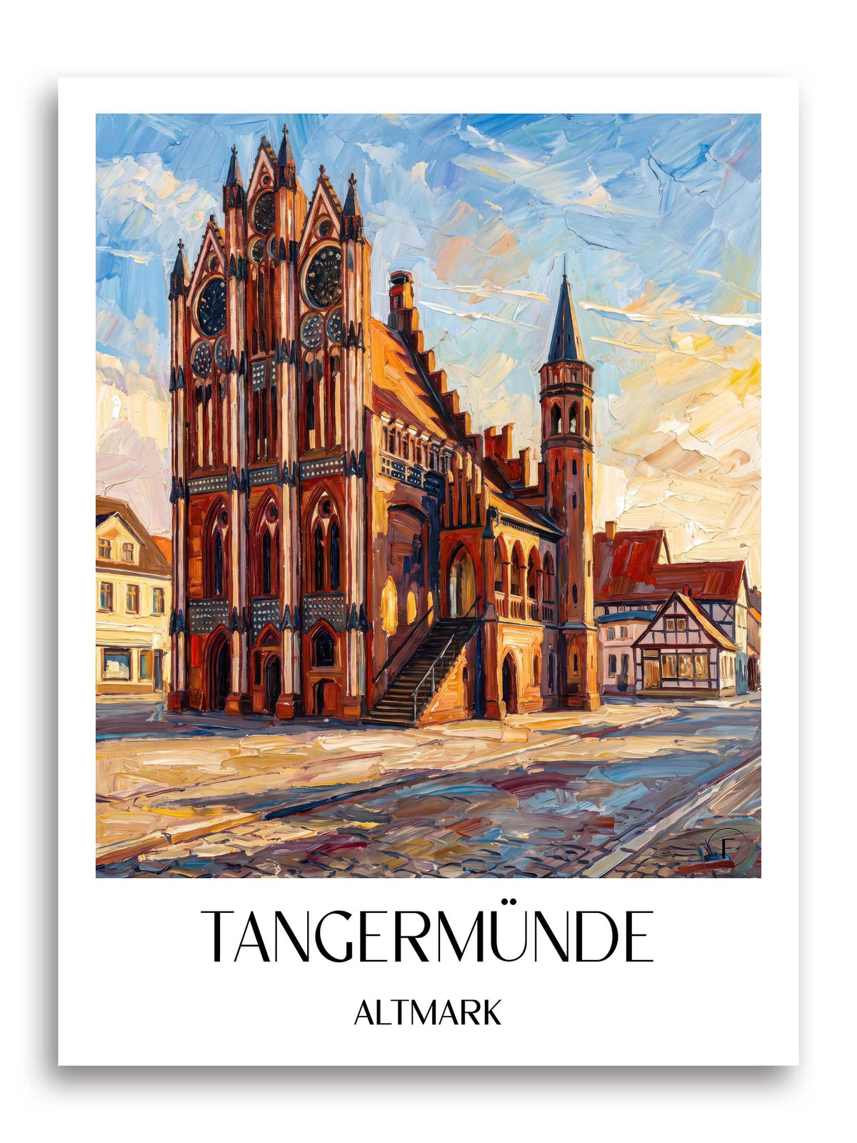tangermünde-altmark-deutschland-poster-oil-painting-oelgemaelde