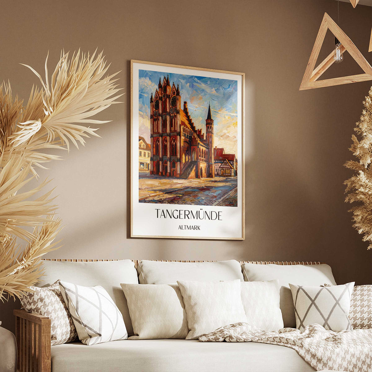 tangermünde-altmark-deutschland-poster-oil-painting-oelgemaelde