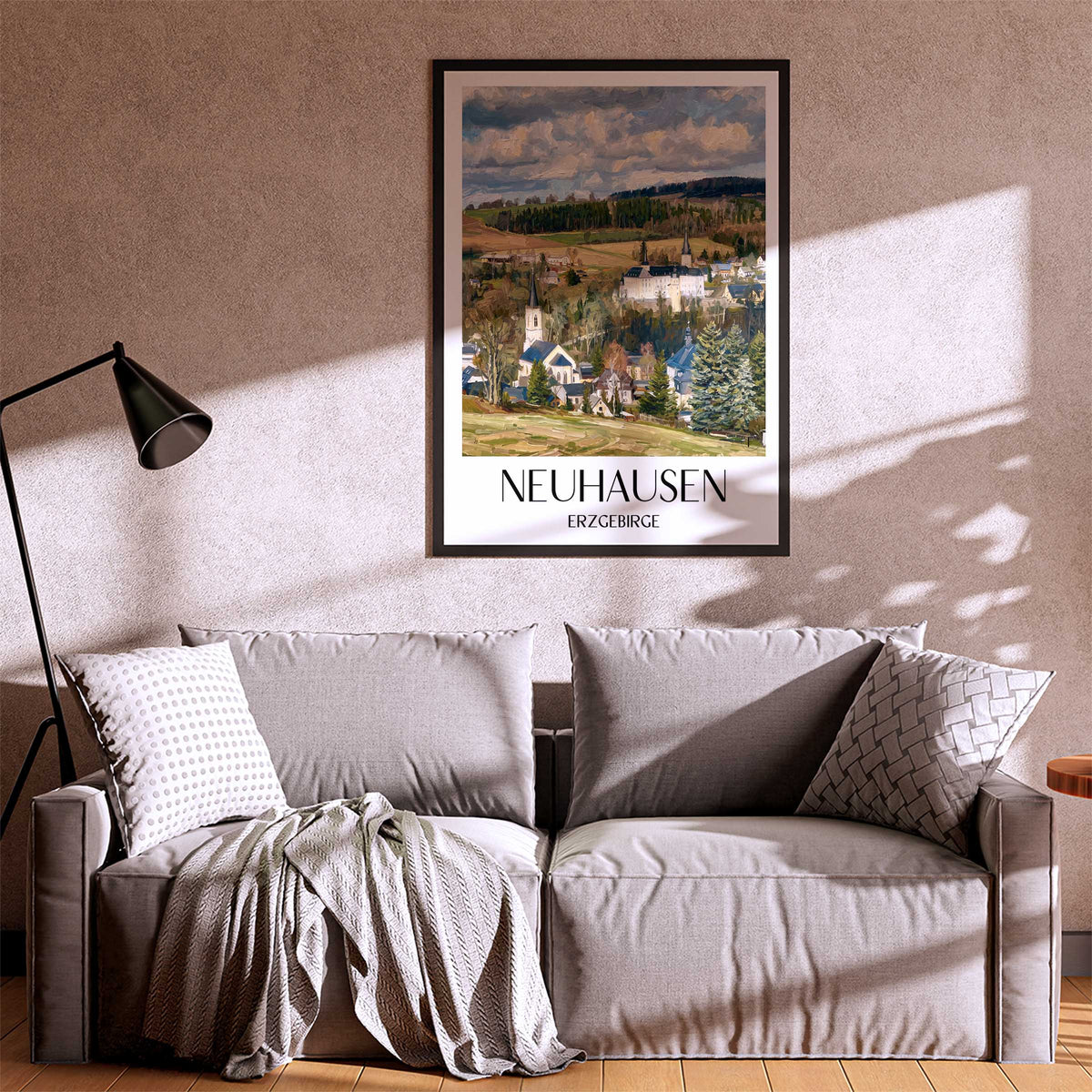 neuhausen-erzgebirge-deutschland-poster-oil-painting-oelgemaelde
