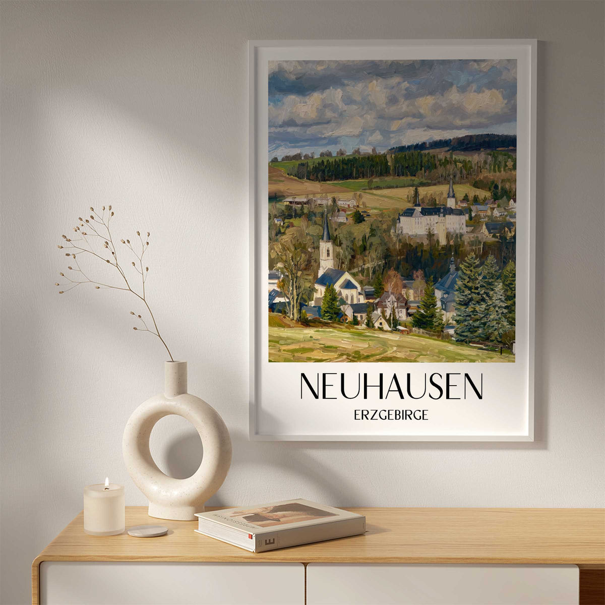 neuhausen-erzgebirge-deutschland-poster-oil-painting-oelgemaelde