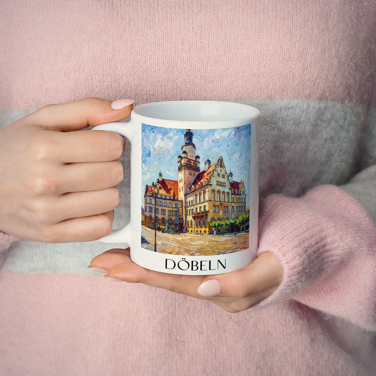 döbeln-sachsen-deutschland-kaffeebecher-oil-painting-oelgemaelde