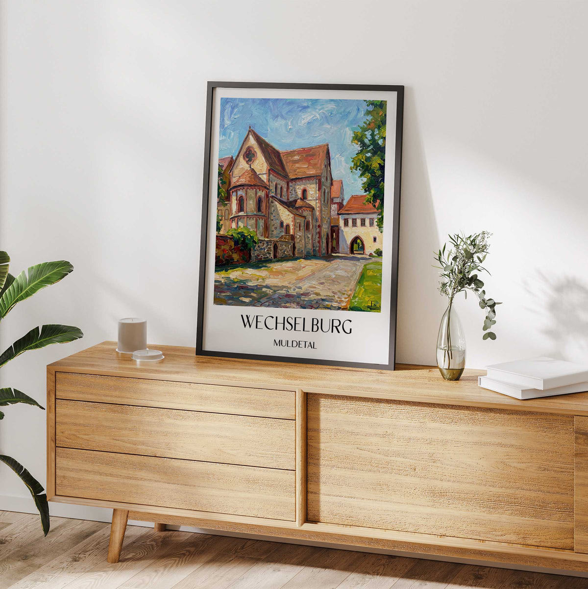 wechselburg-muldetal-deutschland-poster-oil-painting-oelgemaelde