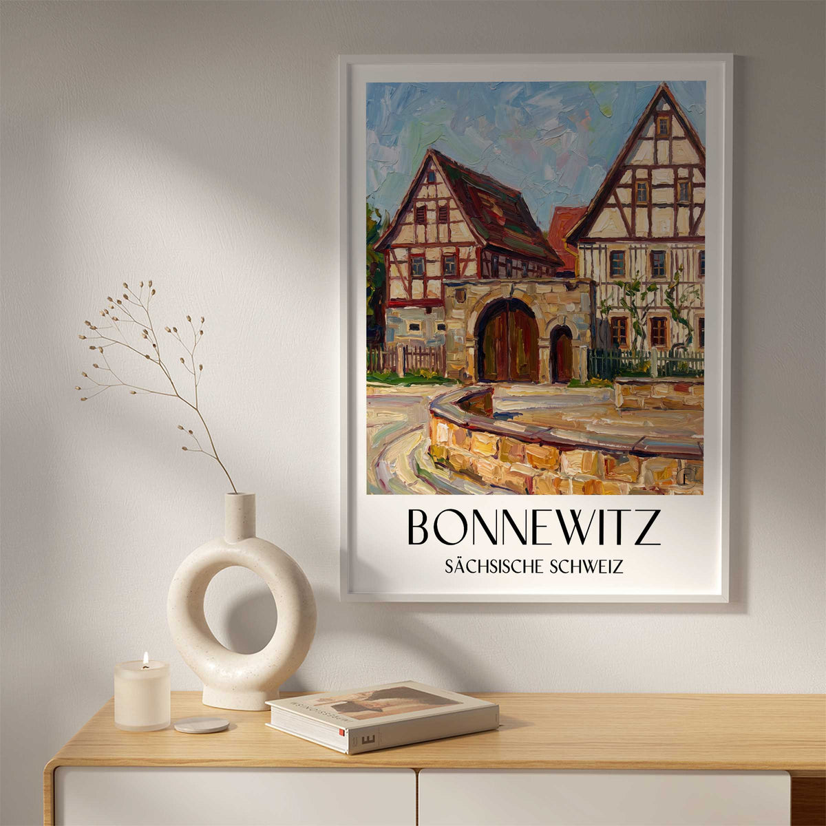 bonnewitz-sächsische-schweiz-deutschland-poster-oil-painting-oelgemaelde