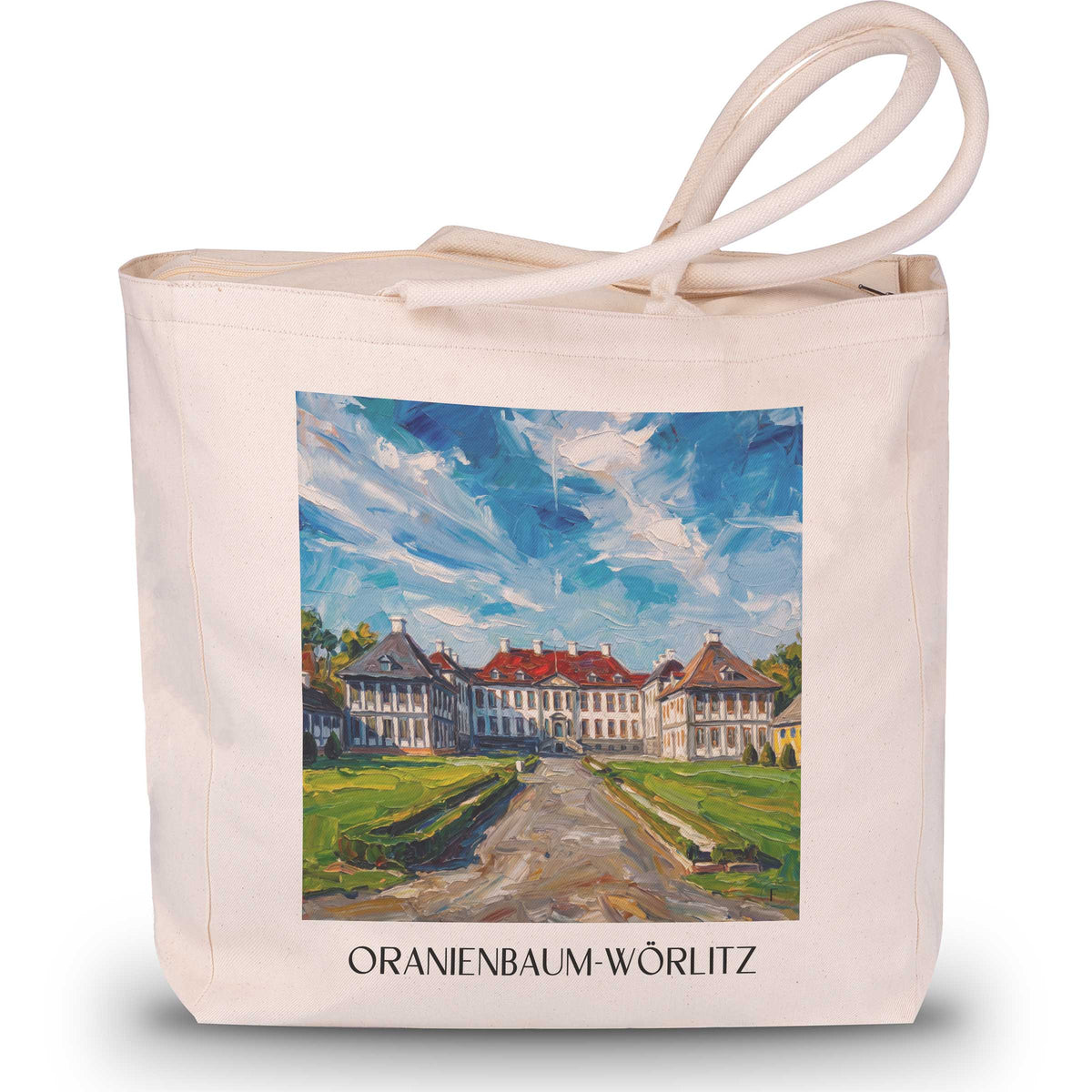 oranienbaum-wörlitz-sachsen-anhalt-deutschland-einkaufstasche-oil-painting-oelgemaelde