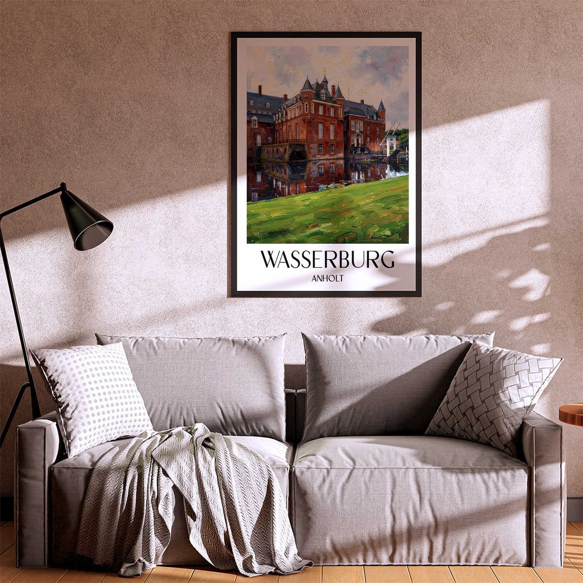 wasserburg-anholt-deutschland-poster-oil-painting-oelgemaelde