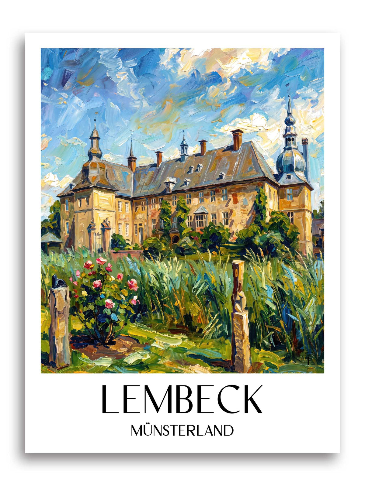 lembeck-münsterland-deutschland-poster-oil-painting-oelgemaelde