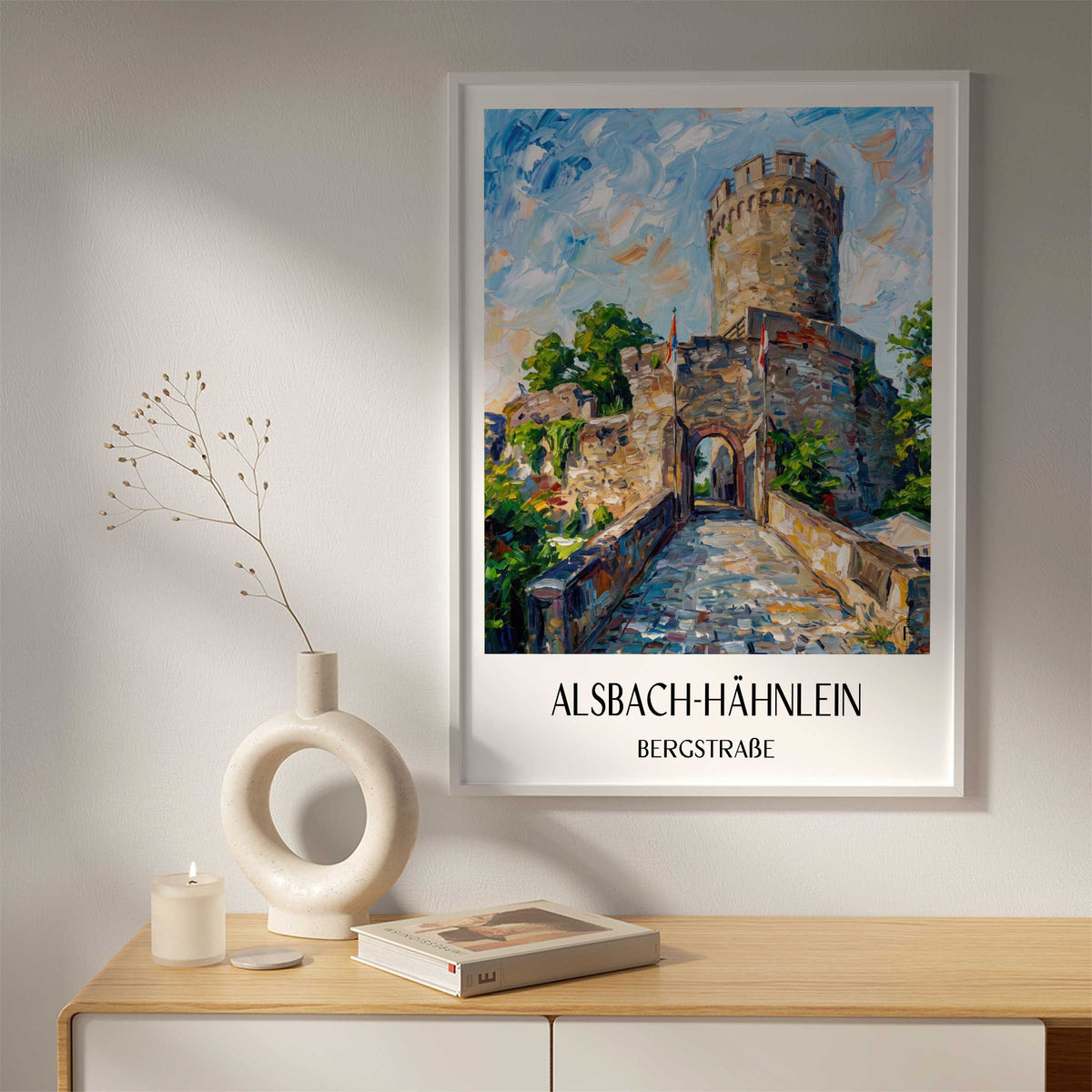 alsbach-hähnlein-bergstraße-deutschland-poster-oil-painting-oelgemaelde