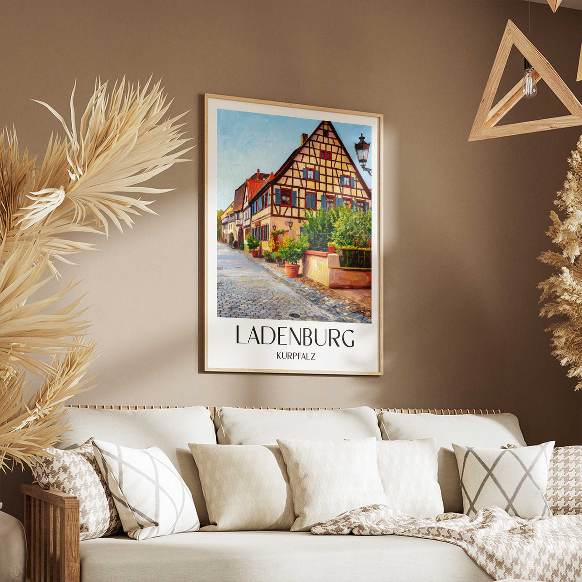 ladenburg-kurpfalz-deutschland-poster-oil-painting-oelgemaelde