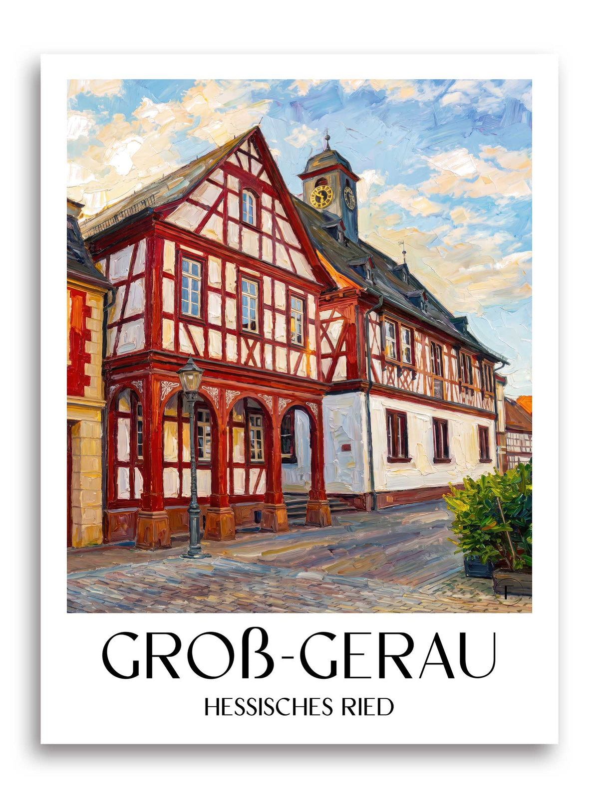 groß-gerau-hessisches-ried-deutschland-poster-oil-painting-oelgemaelde